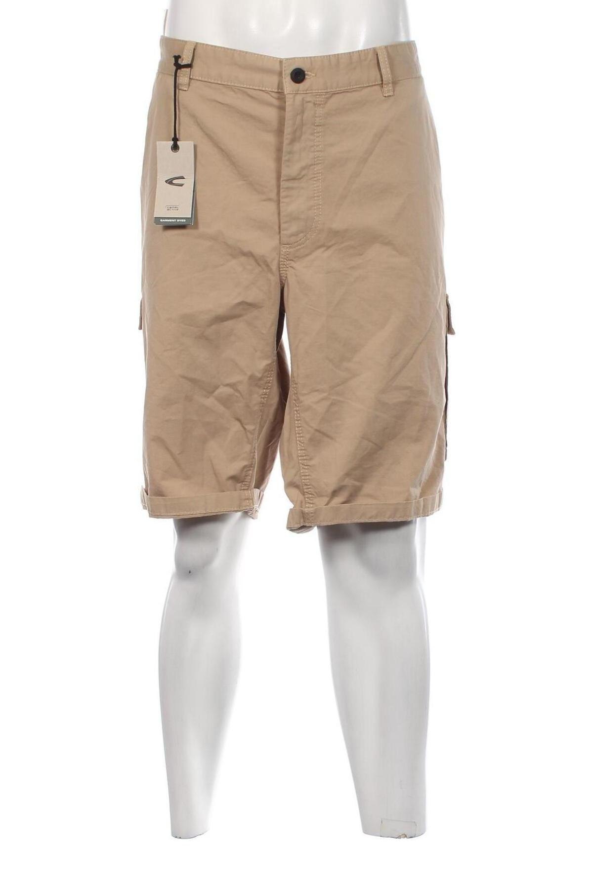 Pantaloni scurți de bărbați Camel Active, Mărime 3XL, Culoare Bej, Preț 153,99 Lei