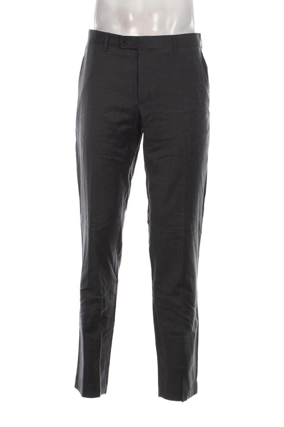 Herrenhose Dressmann, Größe M, Farbe Grau, Preis 28,53 €