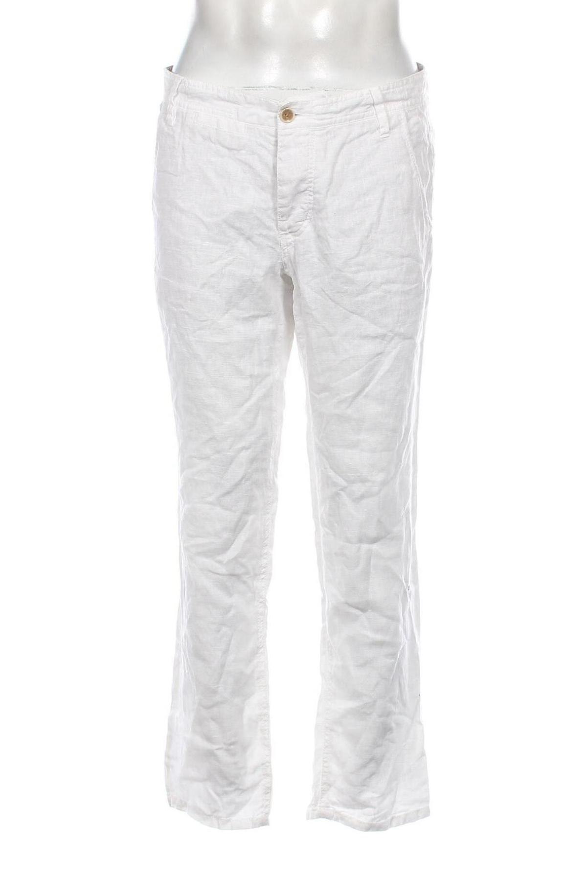 Męskie spodnie Esprit, Rozmiar L, Kolor Biały, Cena 131,14 zł