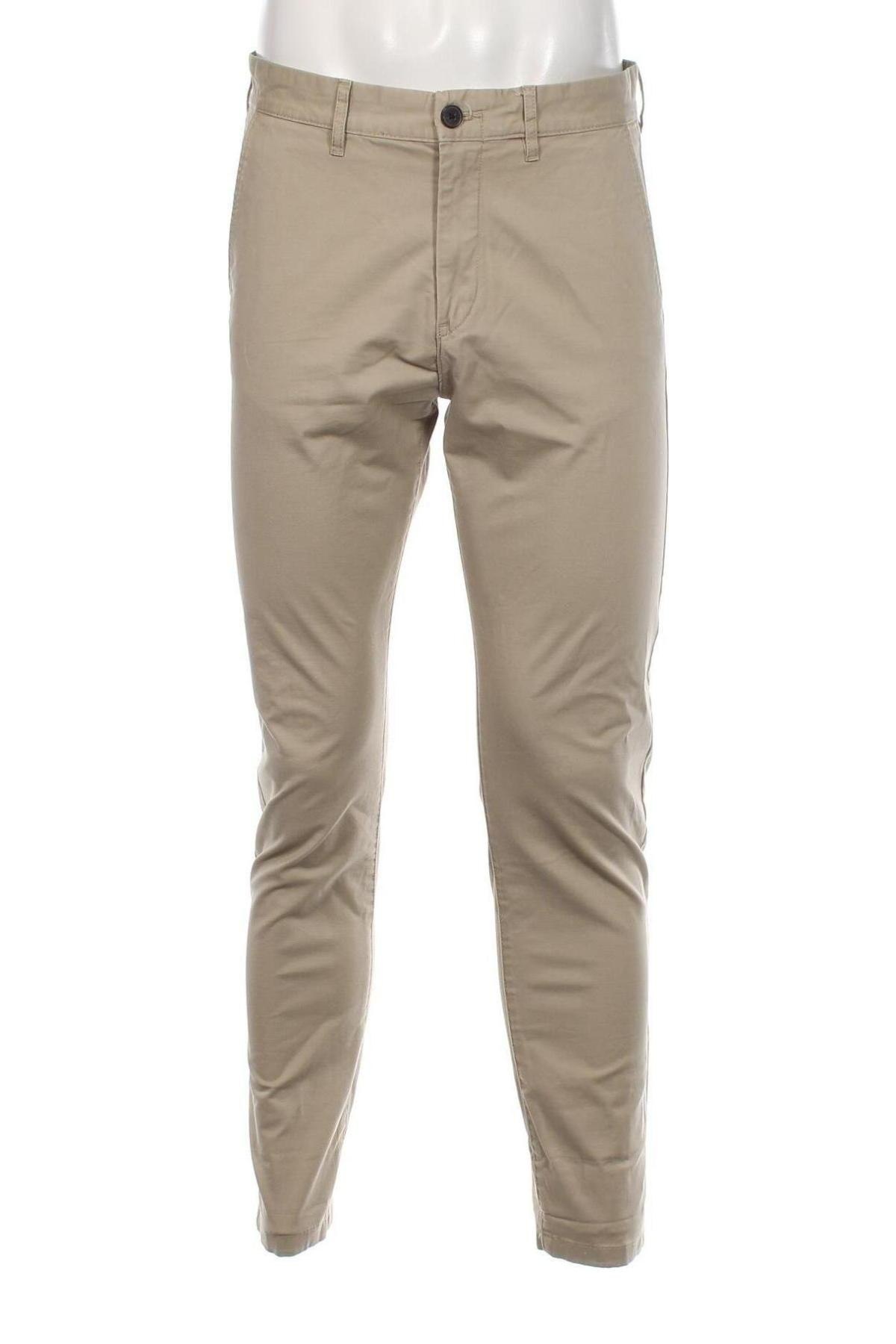 Herrenhose H&M L.O.G.G., Größe M, Farbe Beige, Preis 9,29 €