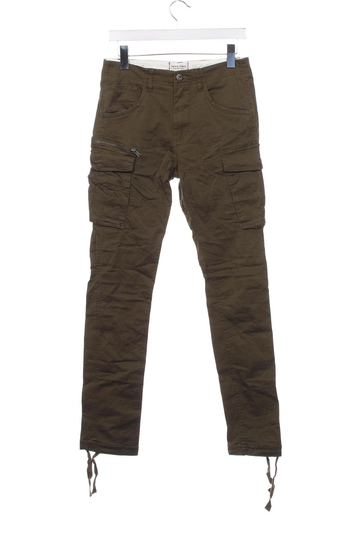 Herrenhose Jack & Jones, Größe S, Farbe Grün, Preis 28,53 €