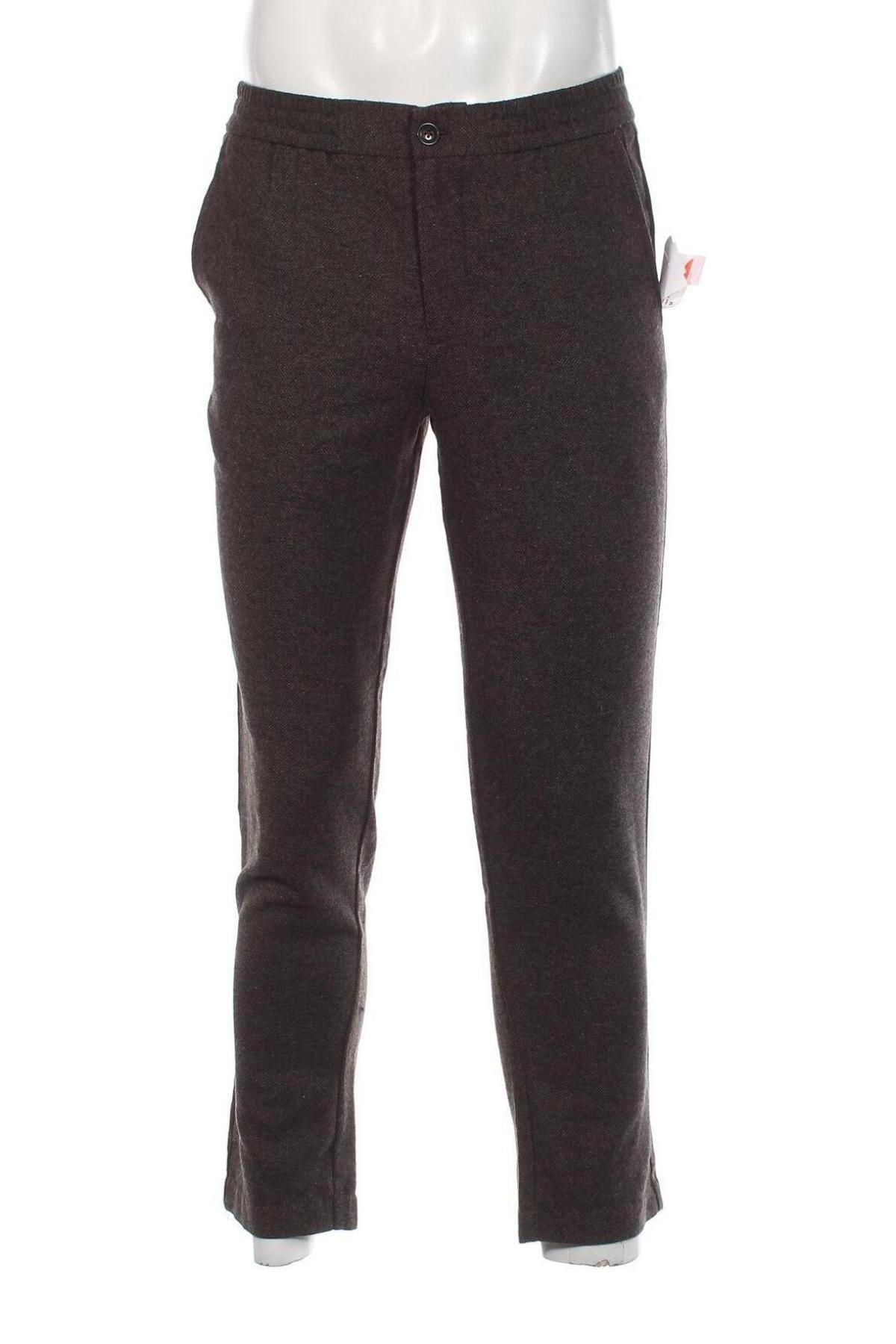 Pantaloni de bărbați Jack & Jones PREMIUM, Mărime M, Culoare Maro, Preț 107,99 Lei