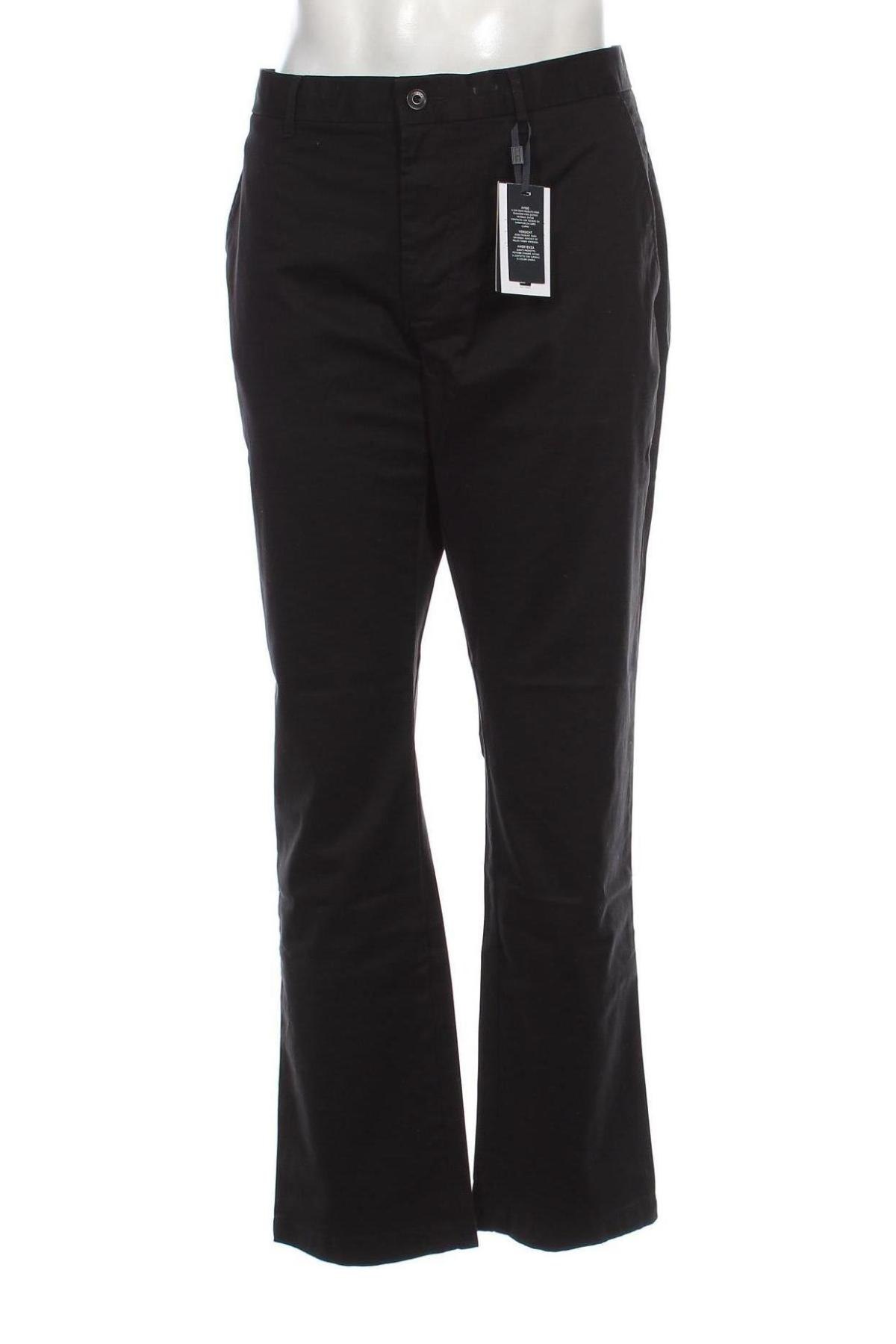 Pantaloni de bărbați Tommy Hilfiger, Mărime XL, Culoare Negru, Preț 248,99 Lei