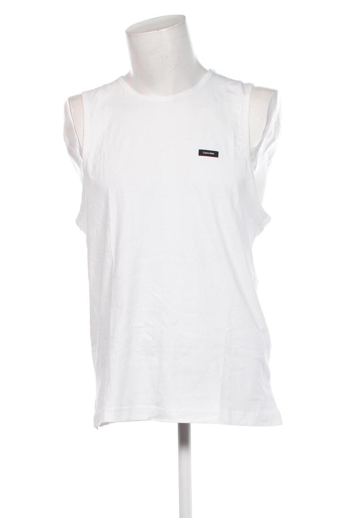 Herren Tanktop Calvin Klein, Größe XXL, Farbe Weiß, Preis € 37,58