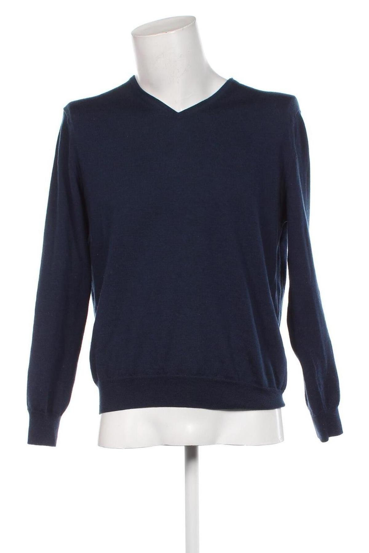 Herrenpullover, Größe M, Farbe Blau, Preis 6,99 €