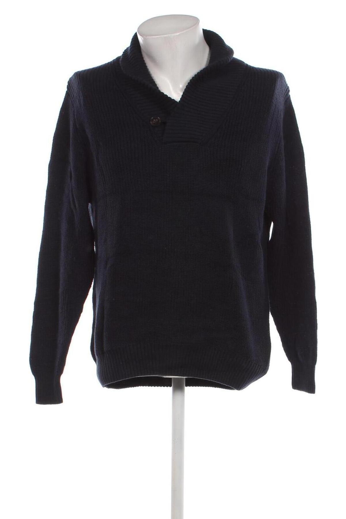 Herrenpullover, Größe L, Farbe Blau, Preis € 7,49