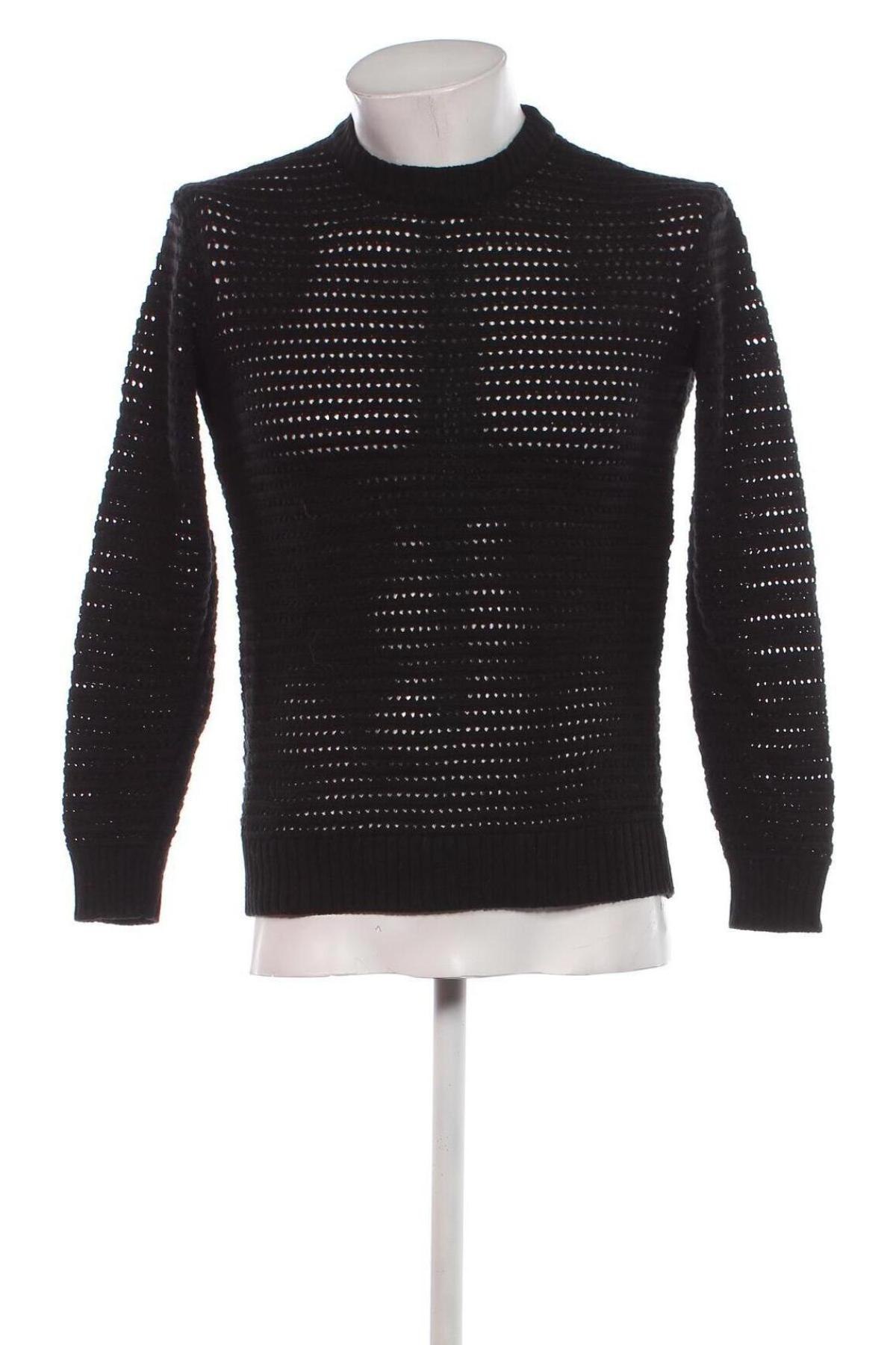 Męski sweter Bershka, Rozmiar S, Kolor Czarny, Cena 32,99 zł