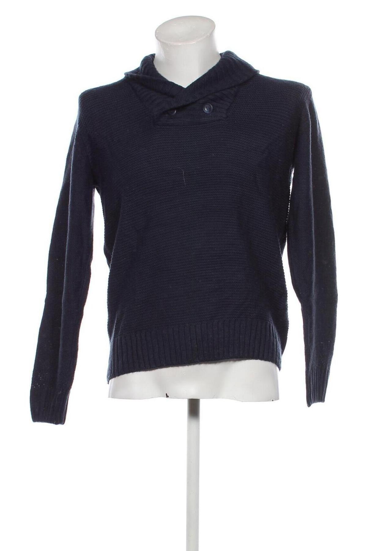 Мъжки пуловер Blend, Размер L, Цвят Син, Цена 18,02 лв.