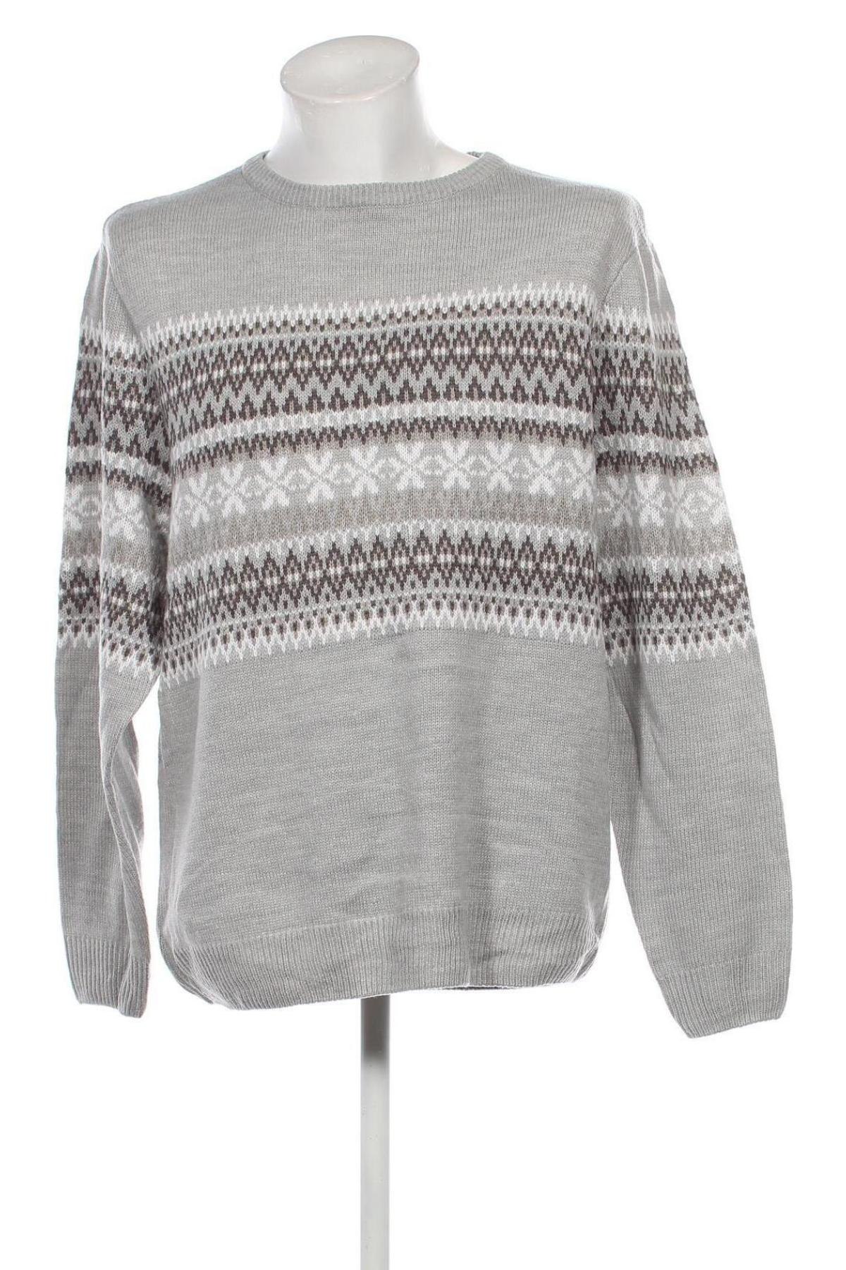 Męski sweter Bpc Bonprix Collection, Rozmiar XXL, Kolor Szary, Cena 32,99 zł