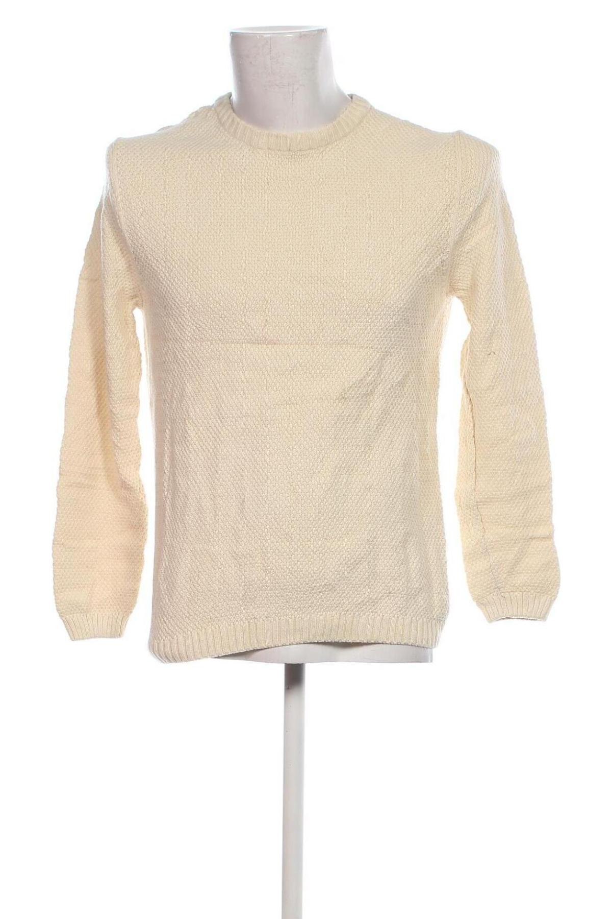 Herrenpullover Bpc Bonprix Collection, Größe M, Farbe Ecru, Preis € 7,49