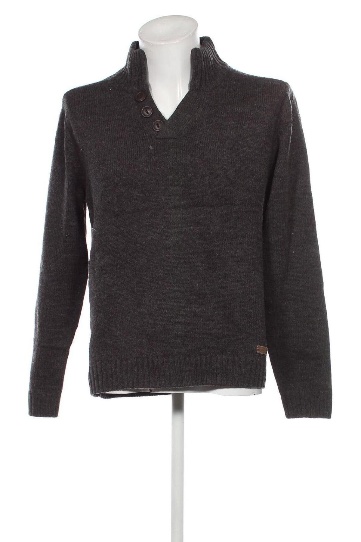 Herrenpullover Burton of London, Größe XL, Farbe Grau, Preis € 8,49