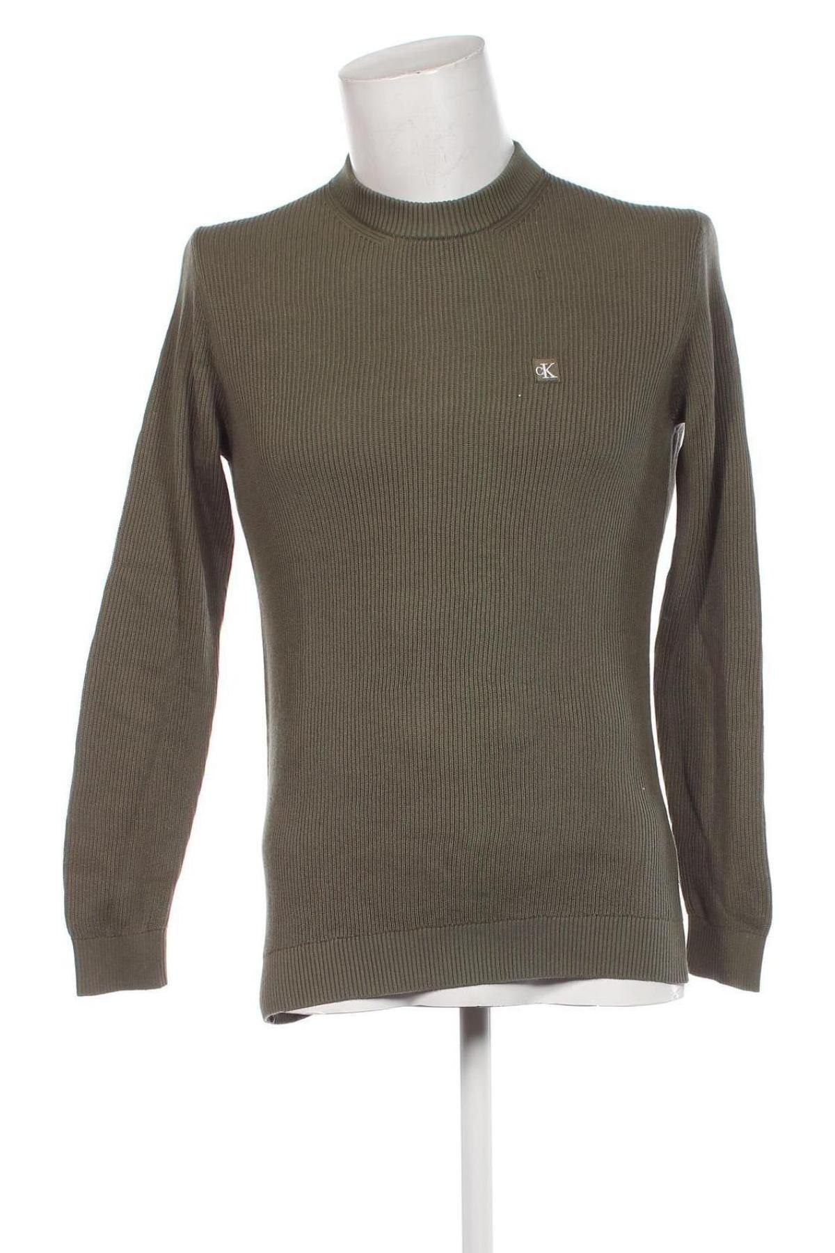 Herrenpullover Calvin Klein, Größe S, Farbe Grün, Preis 114,49 €