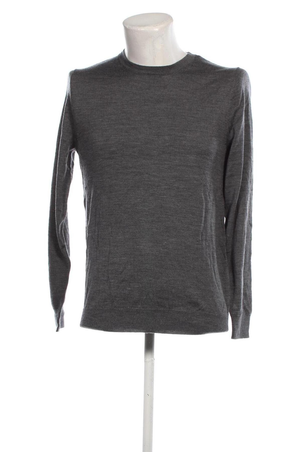 Herrenpullover Dressmann, Größe M, Farbe Grau, Preis 9,79 €