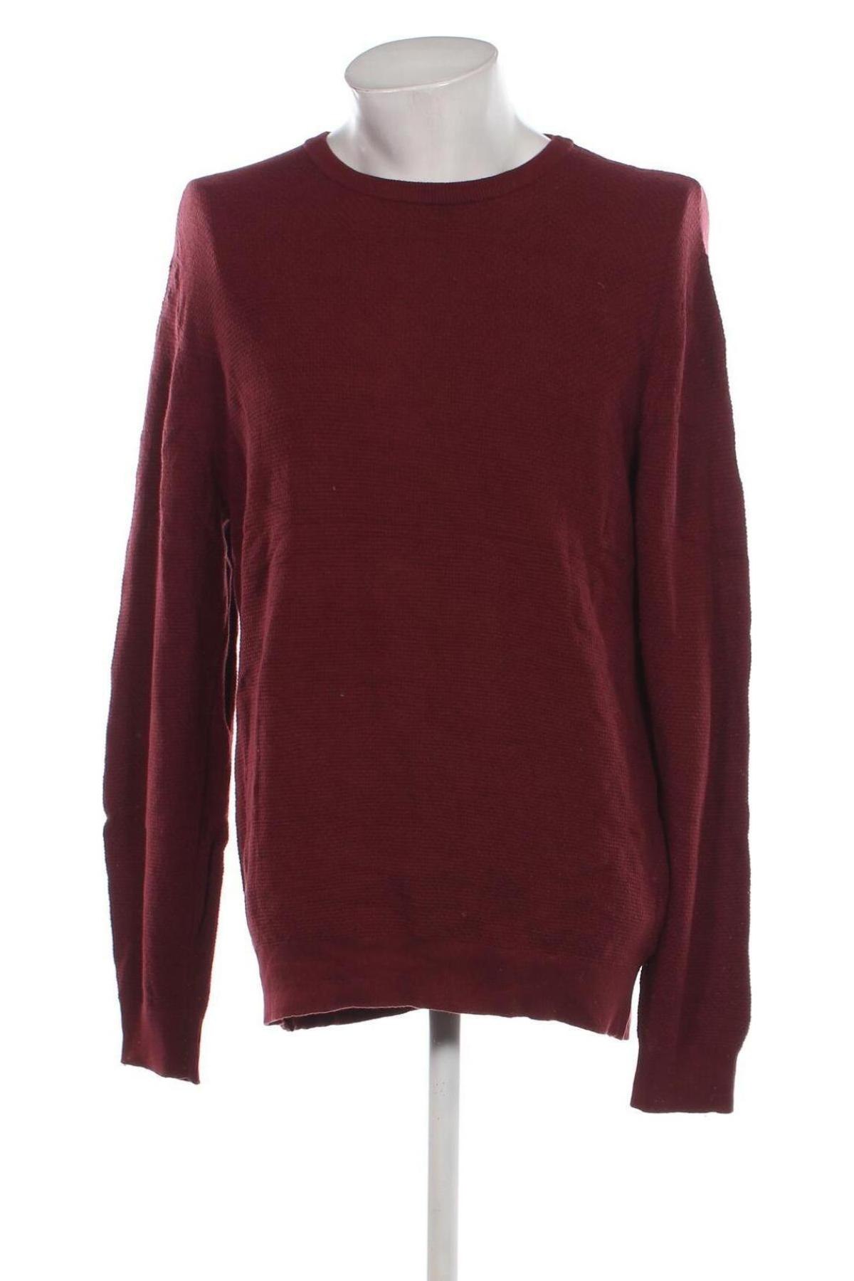 Herrenpullover Dressmann, Größe XL, Farbe Rot, Preis € 9,99