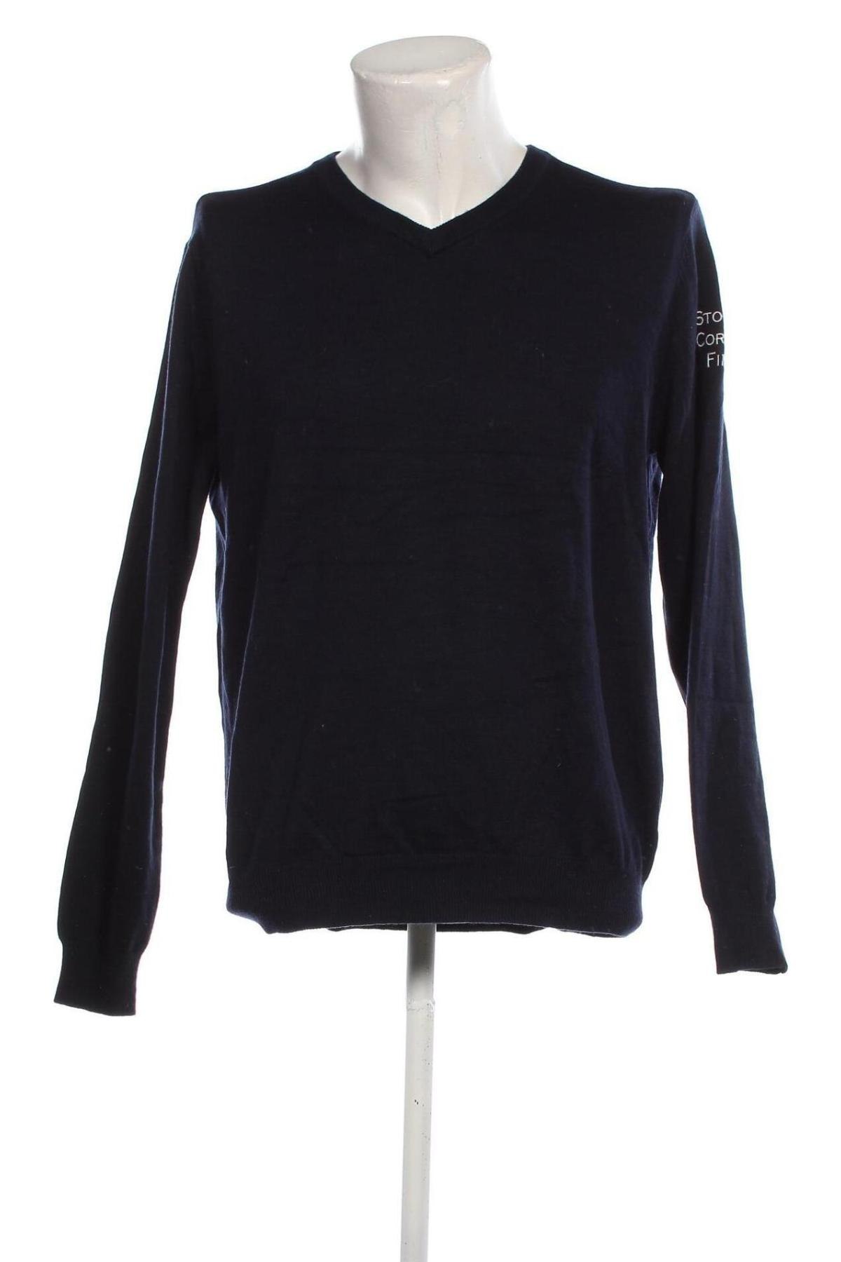 Herrenpullover Fj, Größe L, Farbe Blau, Preis € 5,49