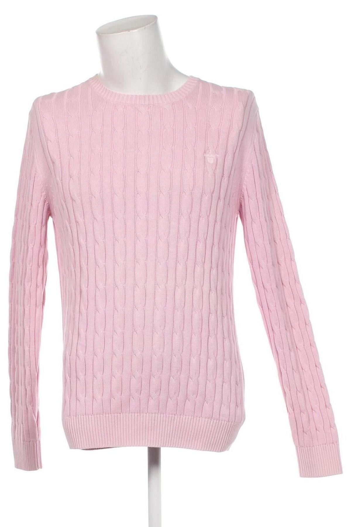 Herrenpullover Gant, Größe XL, Farbe Rosa, Preis 78,49 €