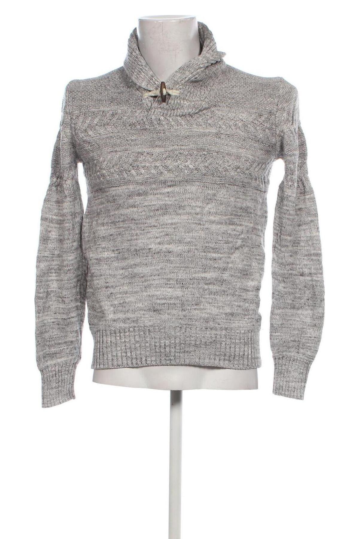 Męski sweter H&M, Rozmiar M, Kolor Szary, Cena 32,99 zł