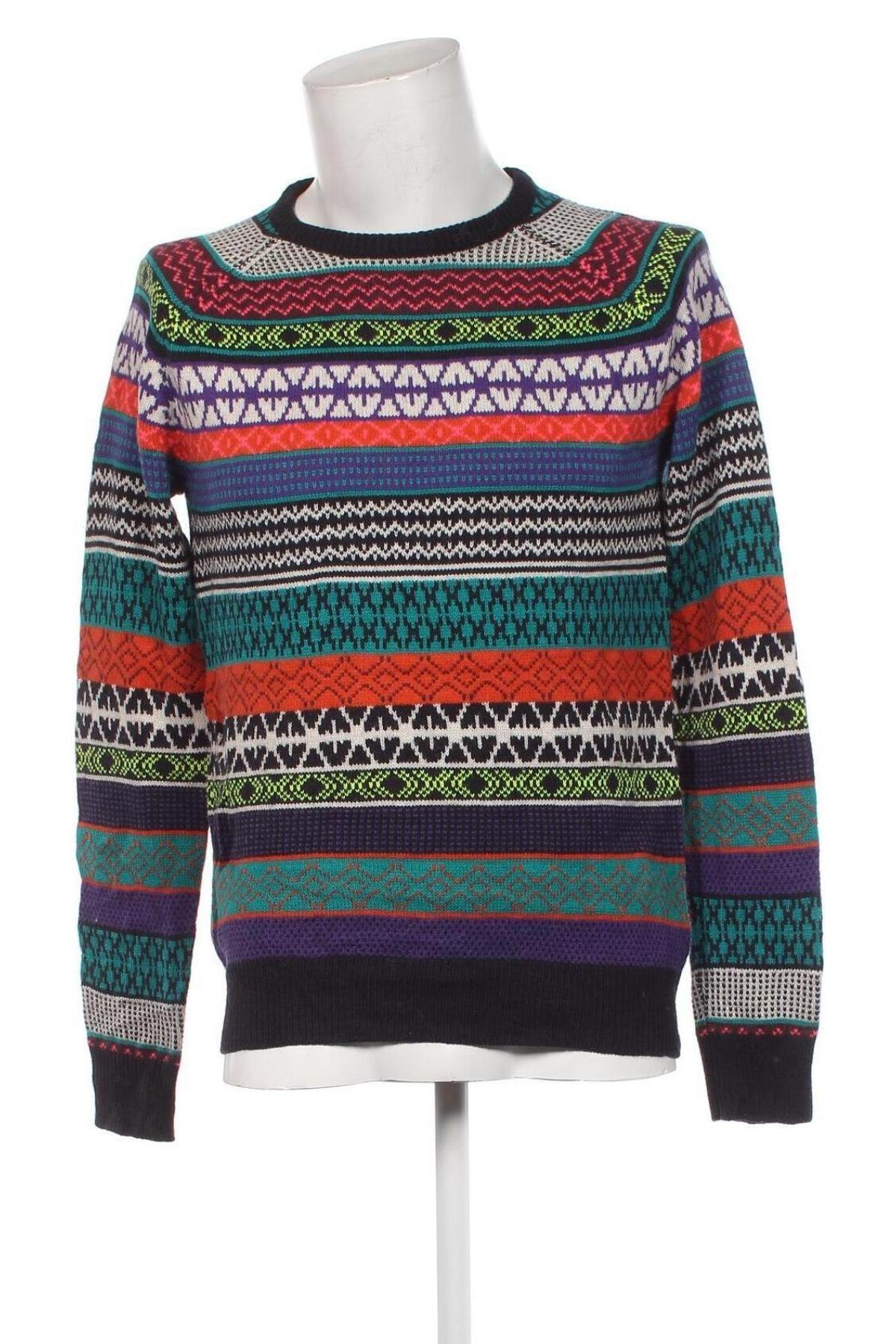 Męski sweter H&M Divided, Rozmiar M, Kolor Kolorowy, Cena 32,99 zł