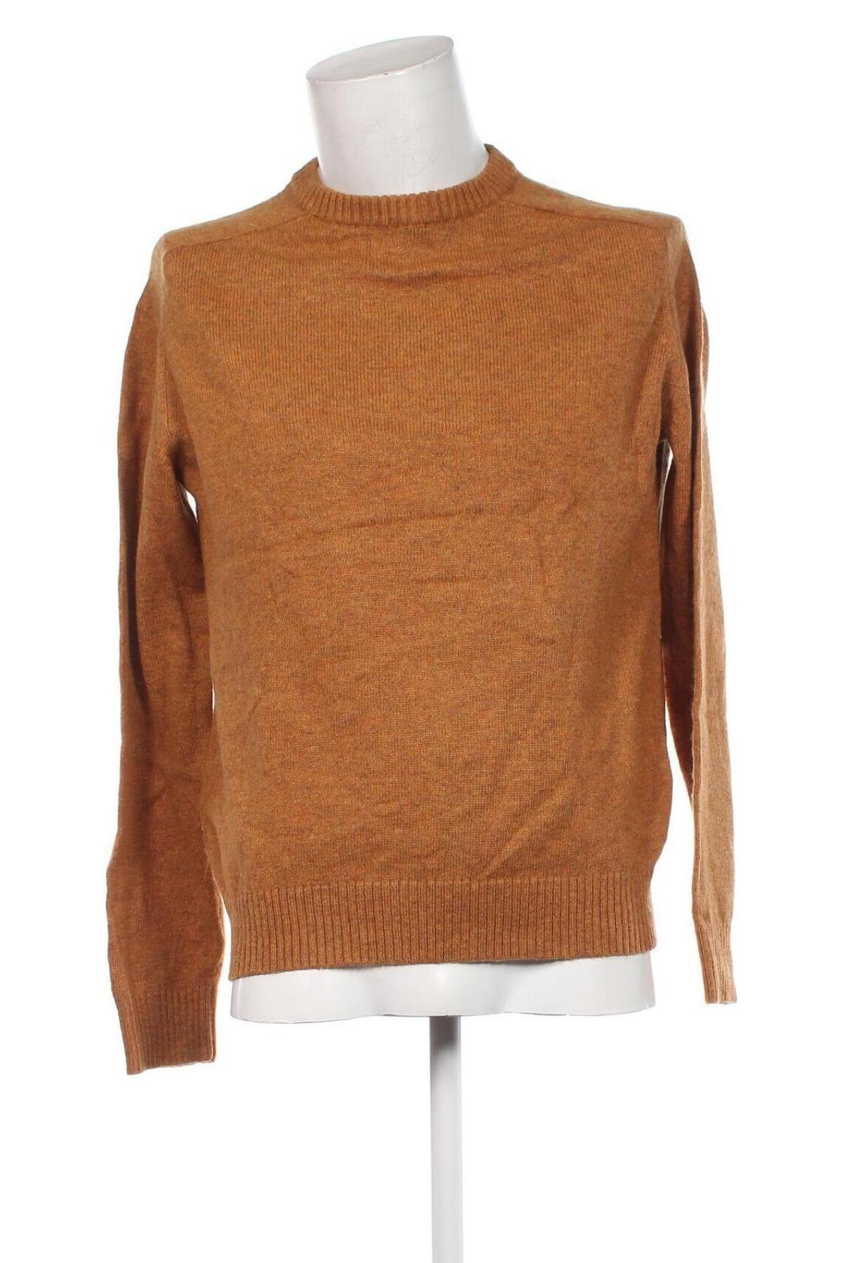 Męski sweter H&M L.O.G.G., Rozmiar M, Kolor Beżowy, Cena 32,99 zł