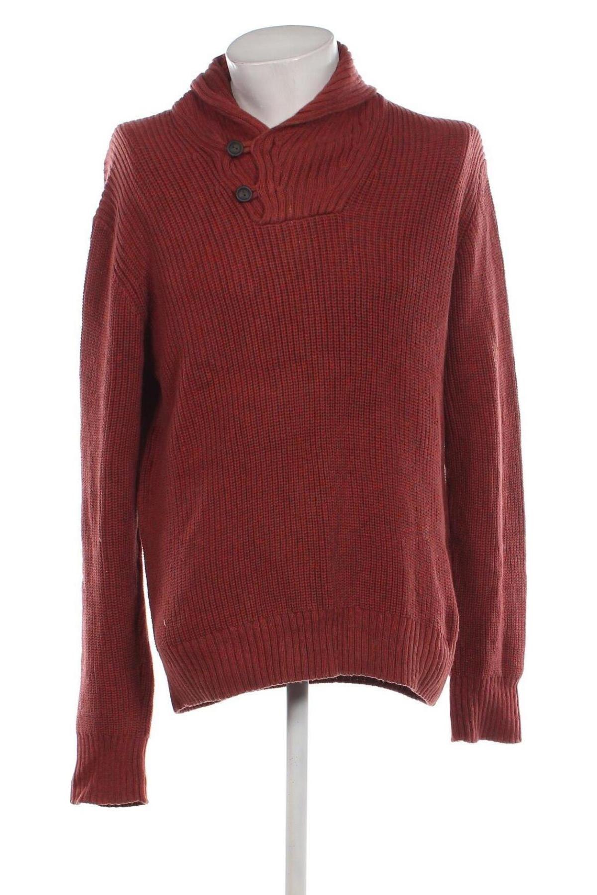 Herrenpullover H&M L.O.G.G., Größe XL, Farbe Rot, Preis 5,99 €