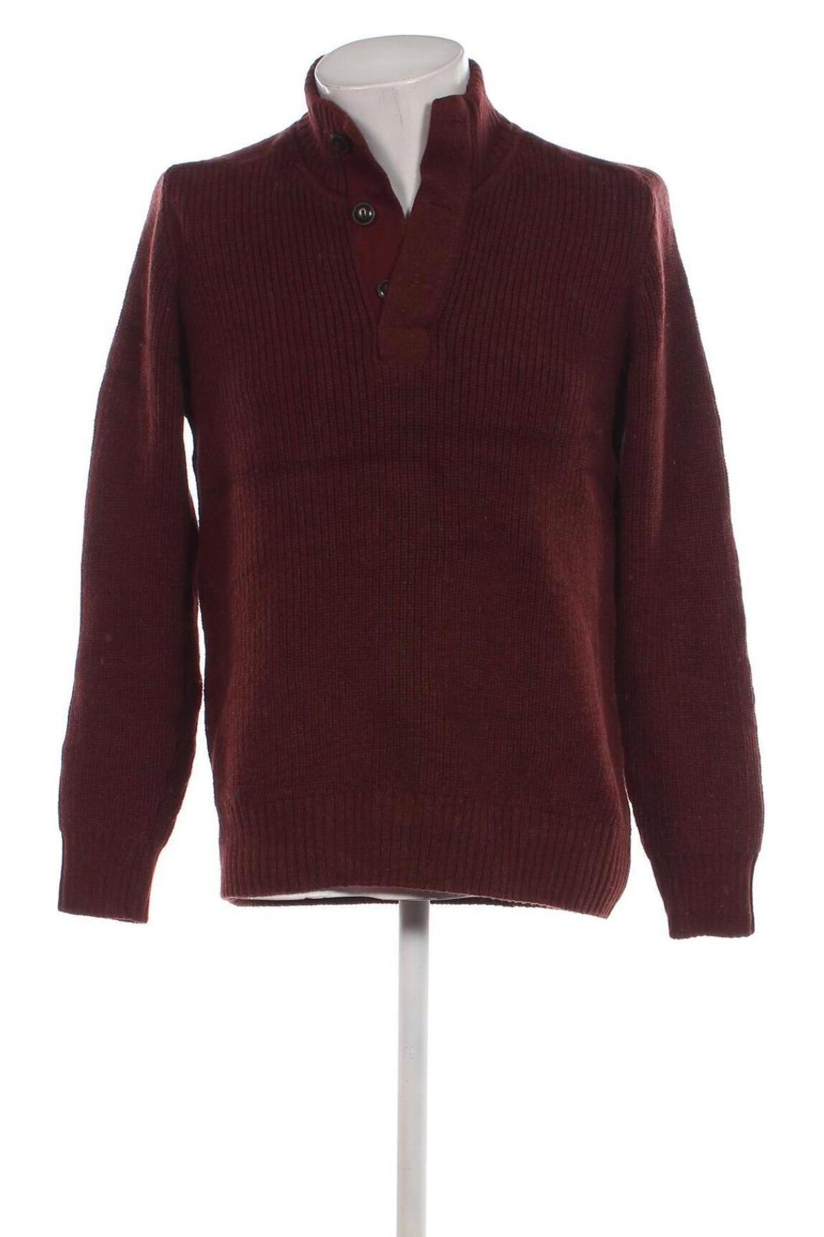 Herrenpullover H&M L.O.G.G., Größe XL, Farbe Rot, Preis 5,49 €