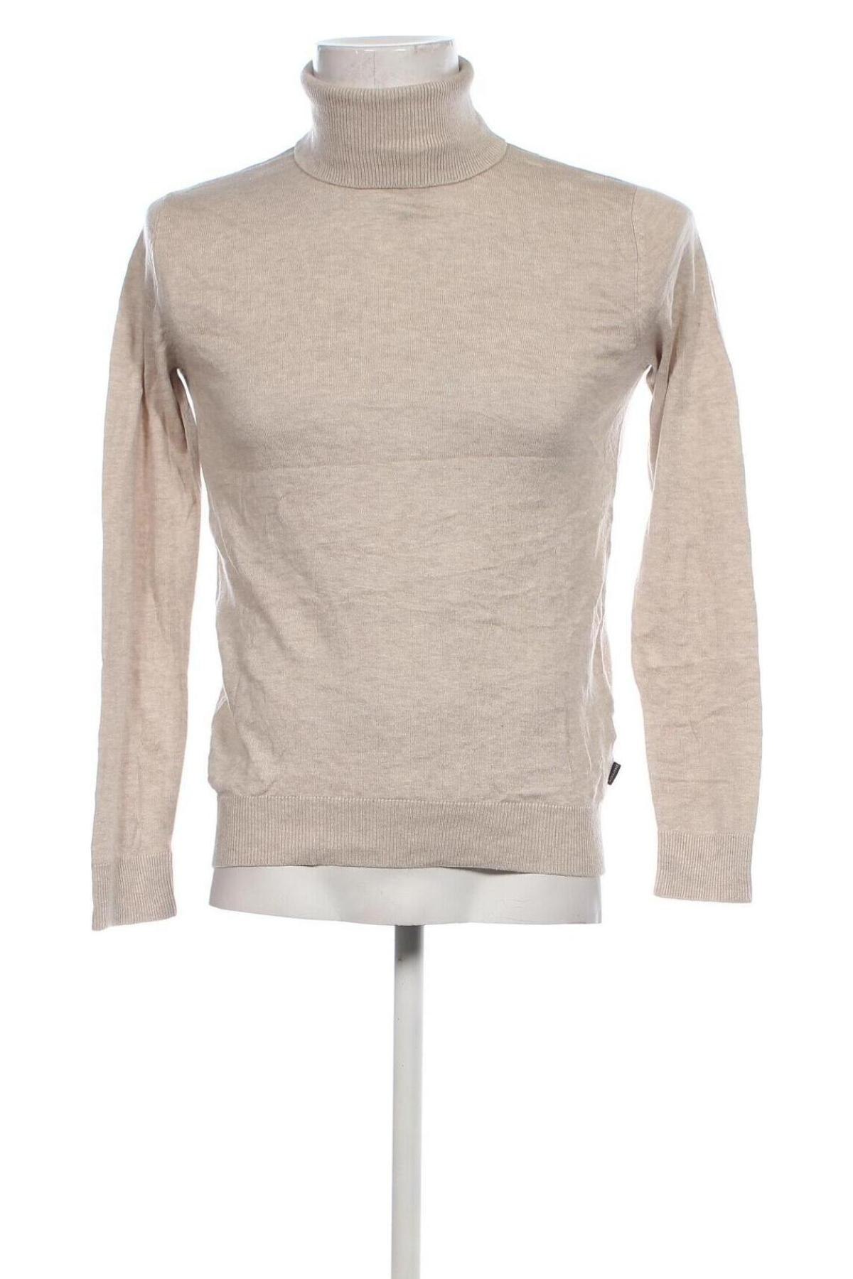 Męski sweter Jack & Jones, Rozmiar S, Kolor ecru, Cena 37,49 zł