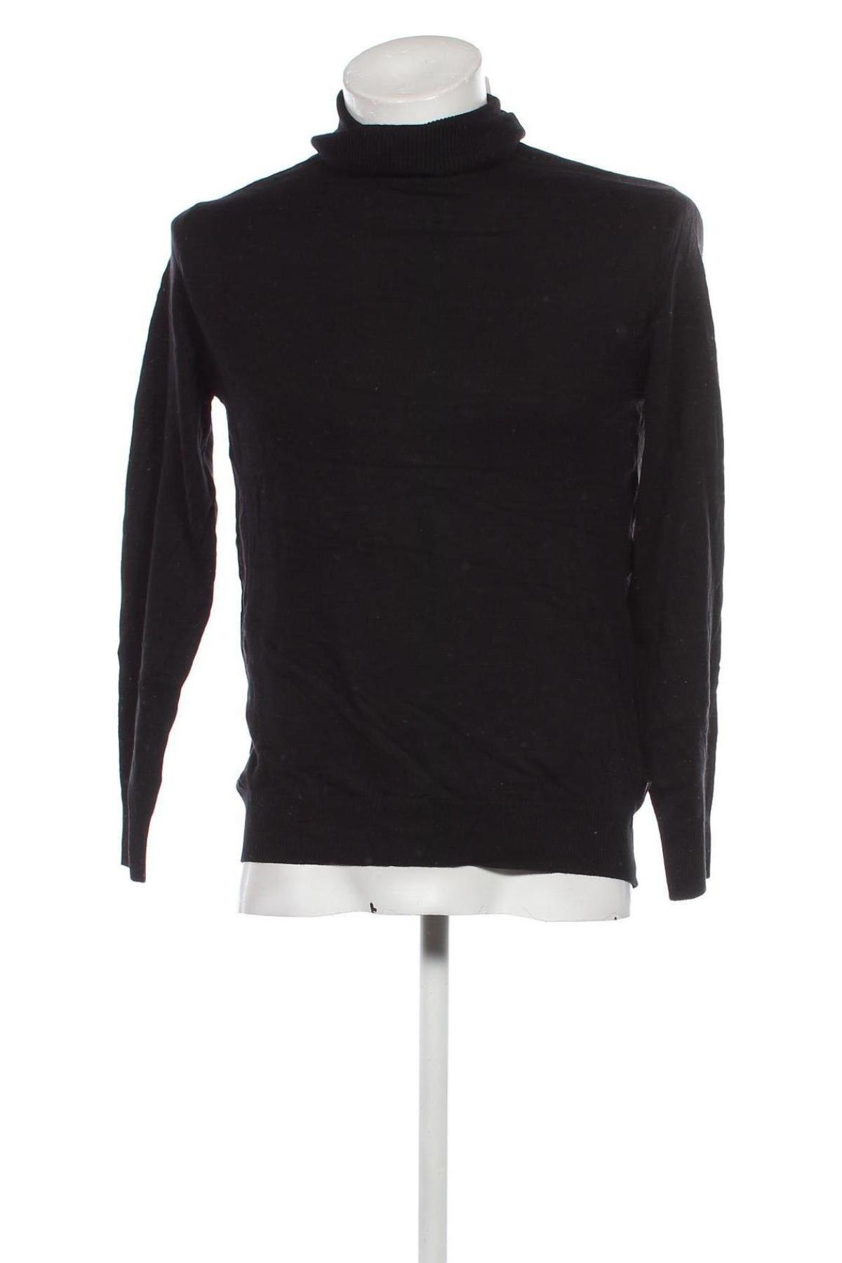 Herrenpullover Jack & Jones, Größe M, Farbe Schwarz, Preis 8,49 €