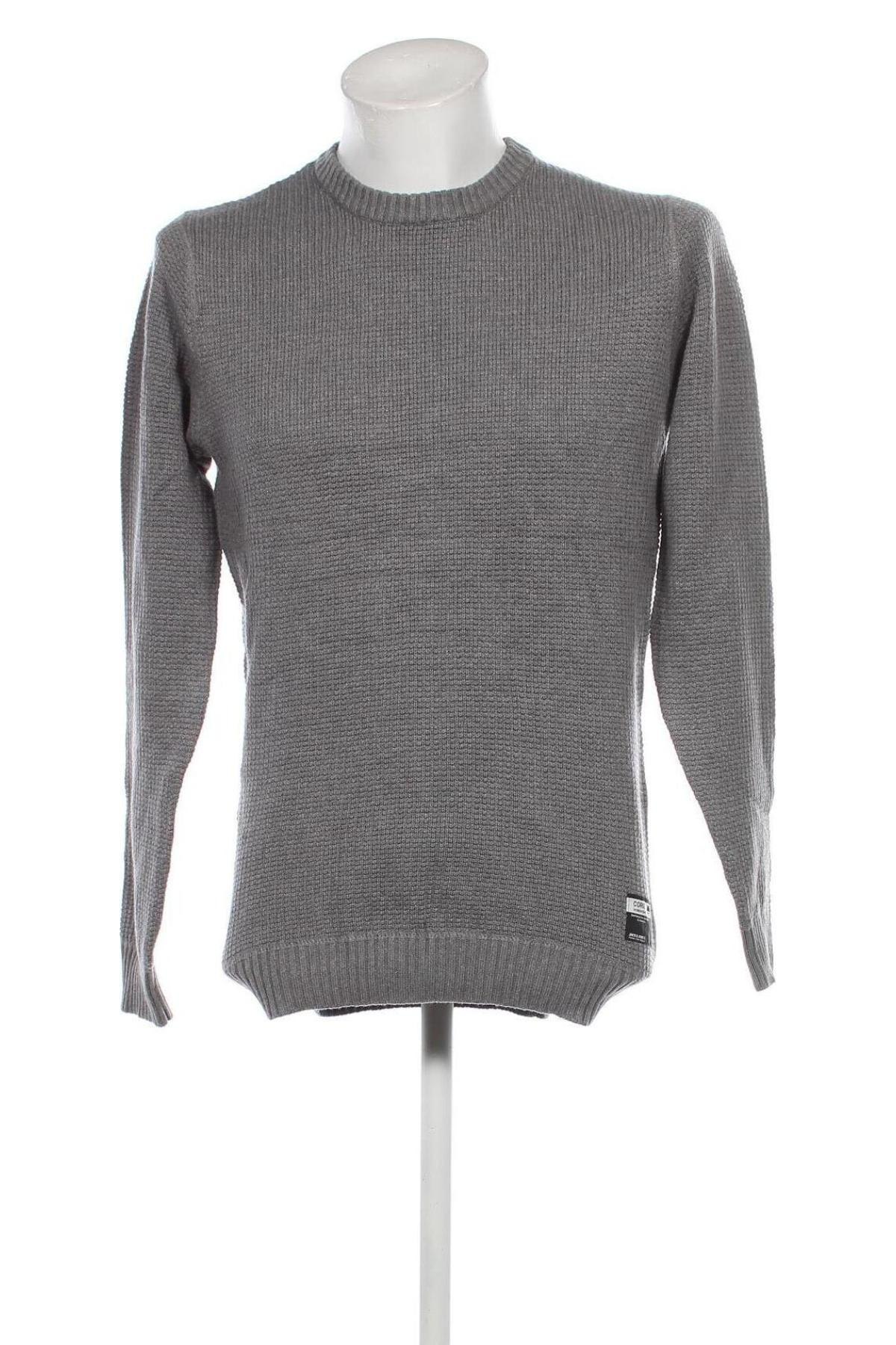 Herrenpullover Jack & Jones, Größe L, Farbe Grau, Preis € 12,99