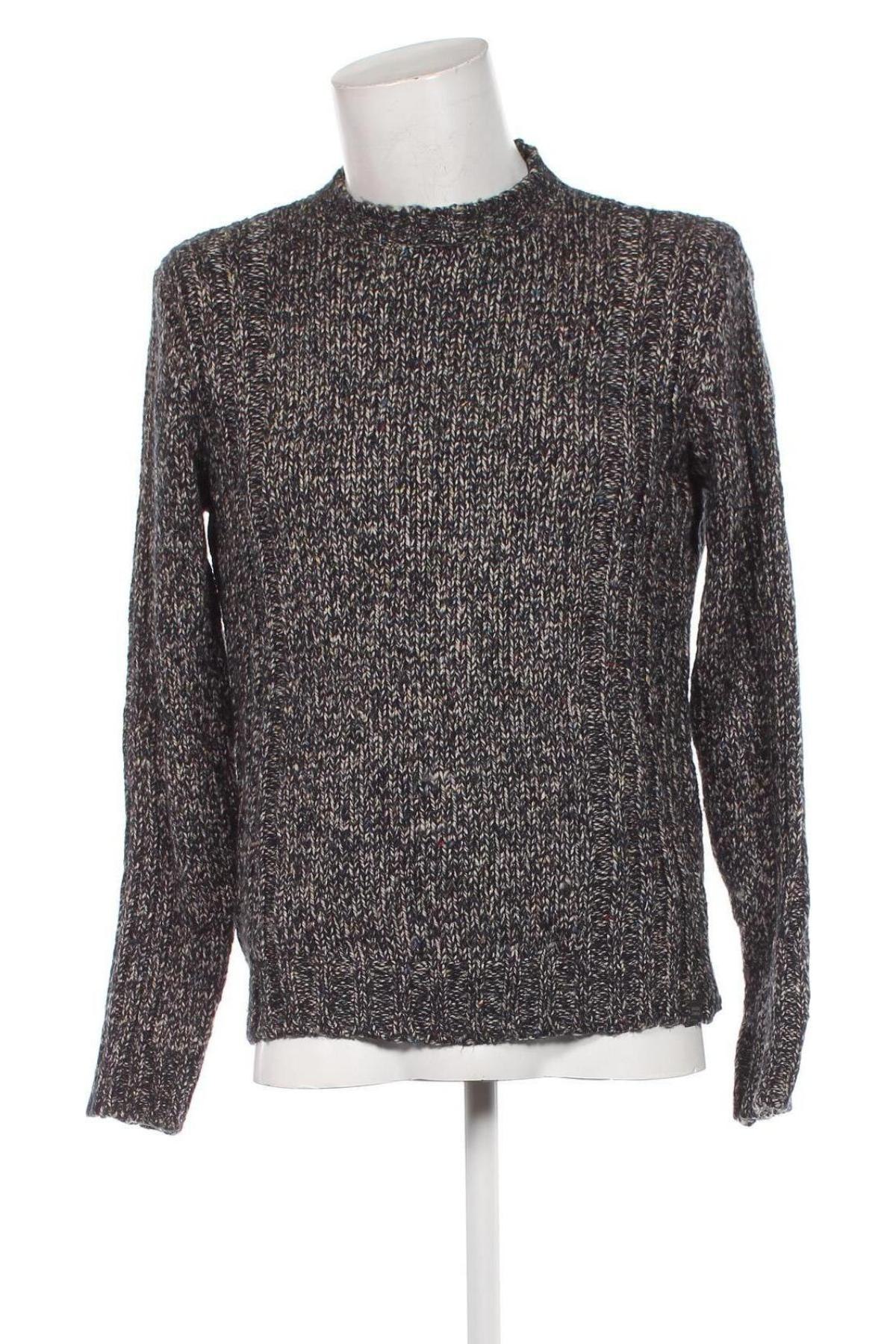 Herrenpullover Jack & Jones, Größe M, Farbe Grau, Preis € 9,99