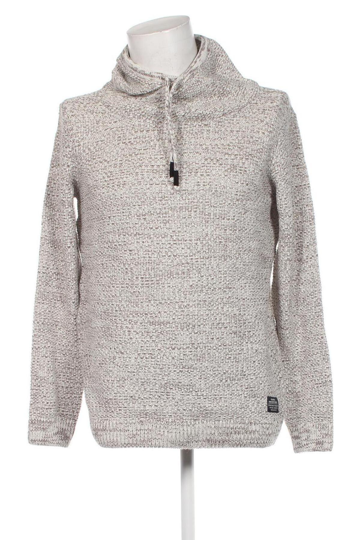 Herrenpullover John Devin, Größe L, Farbe Grau, Preis € 7,49