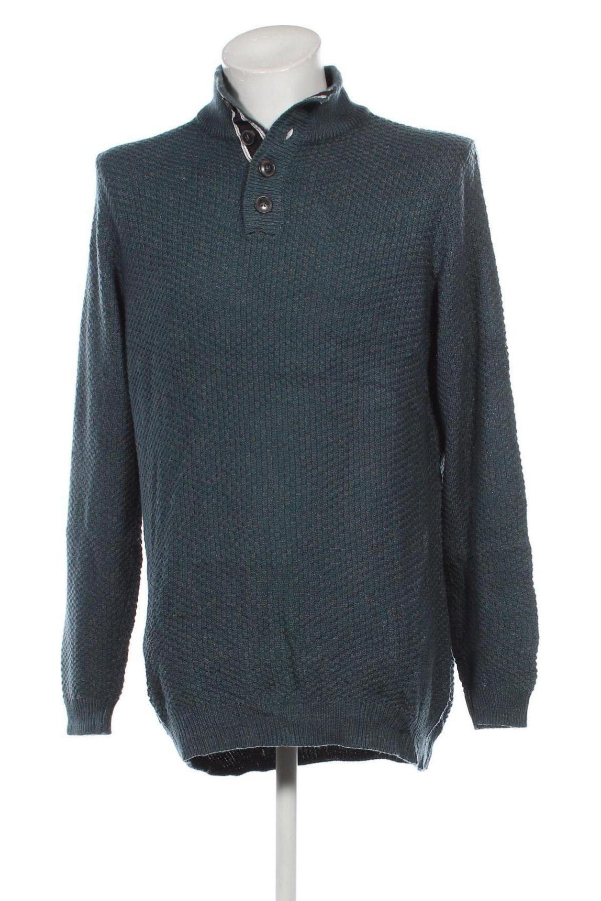 Herrenpullover Livergy, Größe L, Farbe Blau, Preis 5,49 €