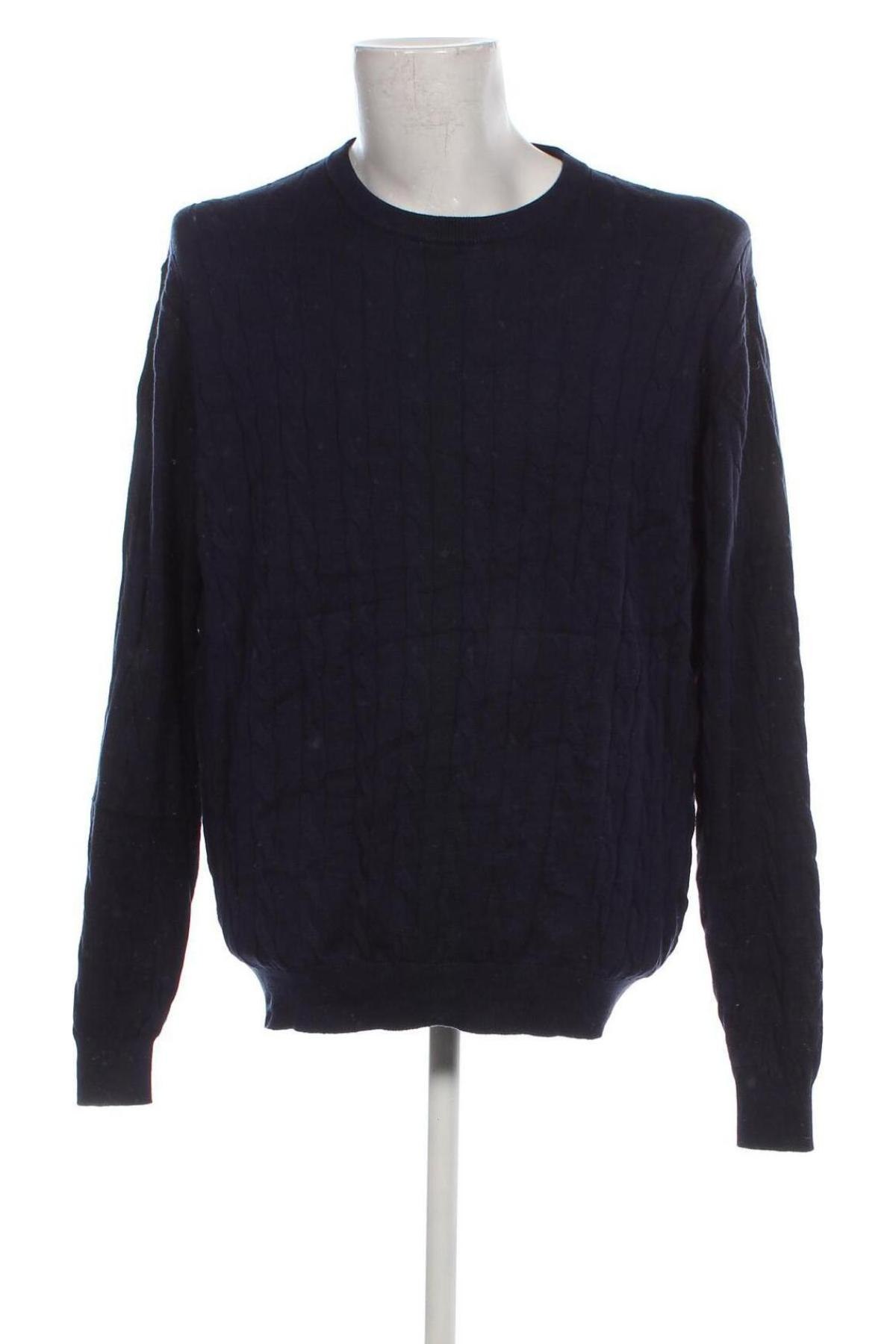 Herrenpullover London Fog, Größe XXL, Farbe Blau, Preis € 9,99