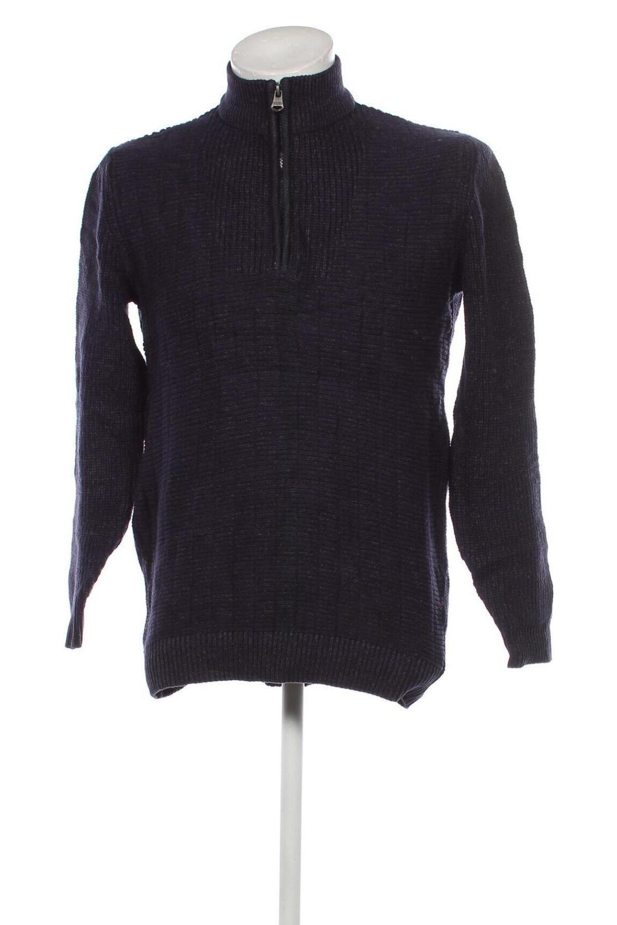 Herrenpullover Manguun, Größe L, Farbe Blau, Preis € 7,49