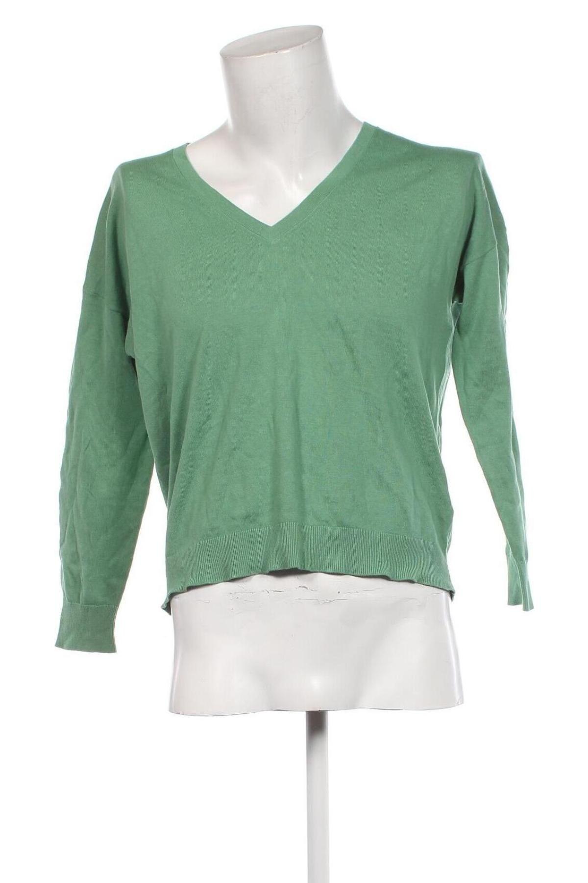 Pulover de bărbați Massimo Dutti, Mărime S, Culoare Verde, Preț 184,99 Lei