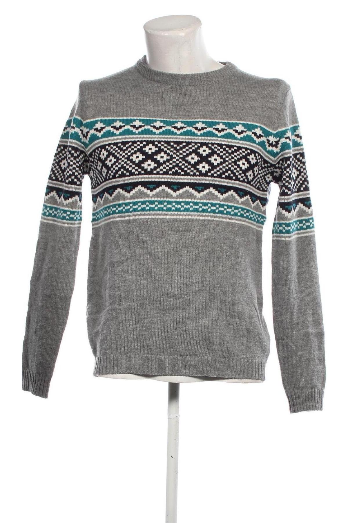 Herrenpullover Pull&Bear, Größe M, Farbe Grau, Preis € 12,49