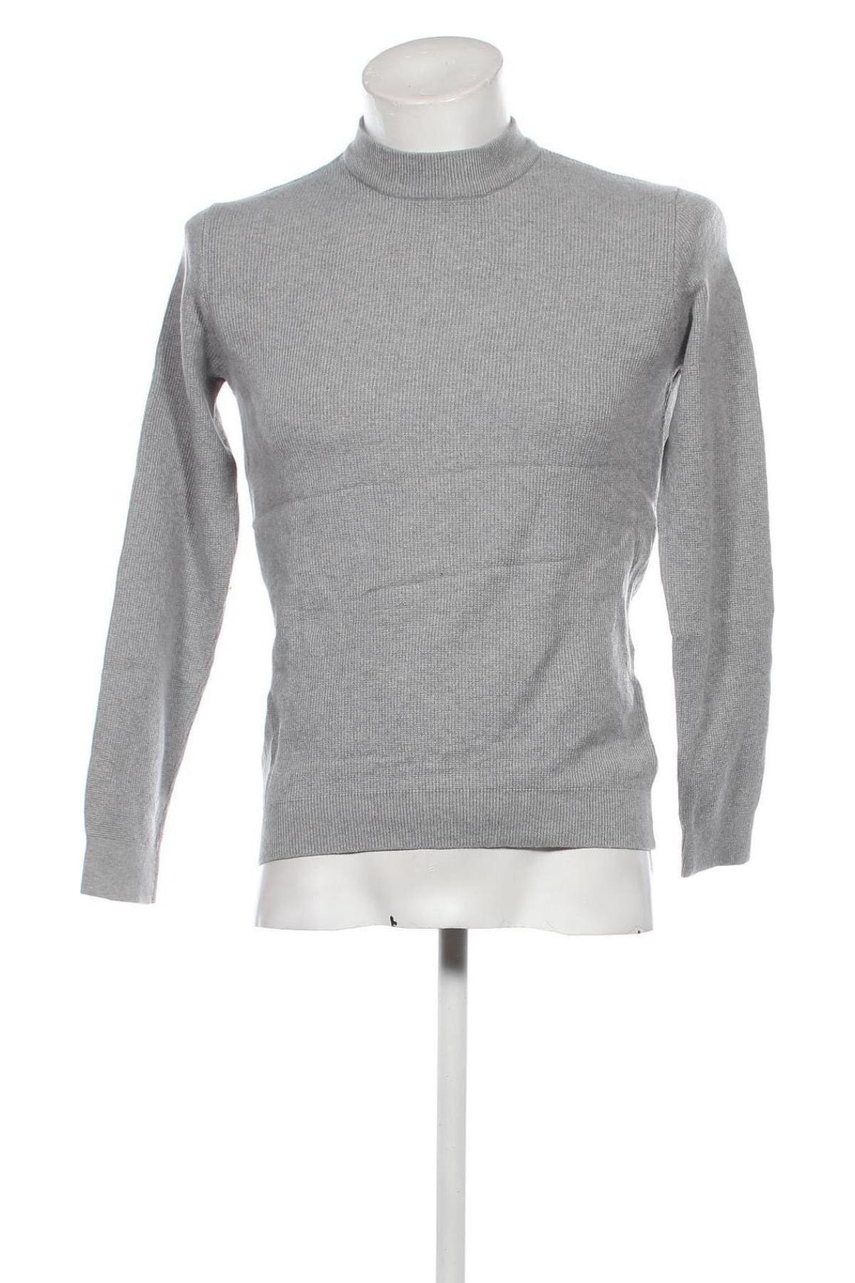 Męski sweter Pull&Bear, Rozmiar M, Kolor Szary, Cena 32,99 zł