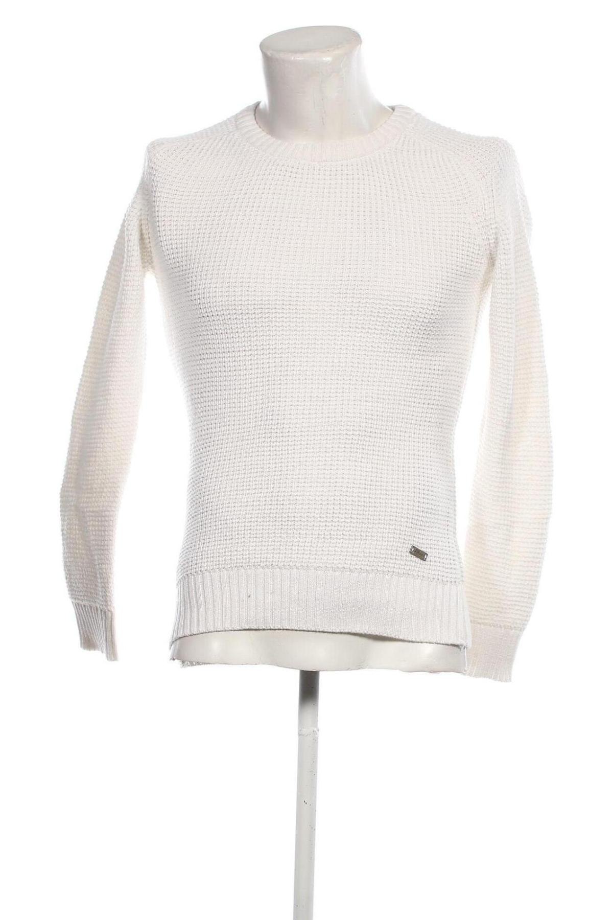 Herrenpullover Rusty Neal, Größe S, Farbe Weiß, Preis € 8,49