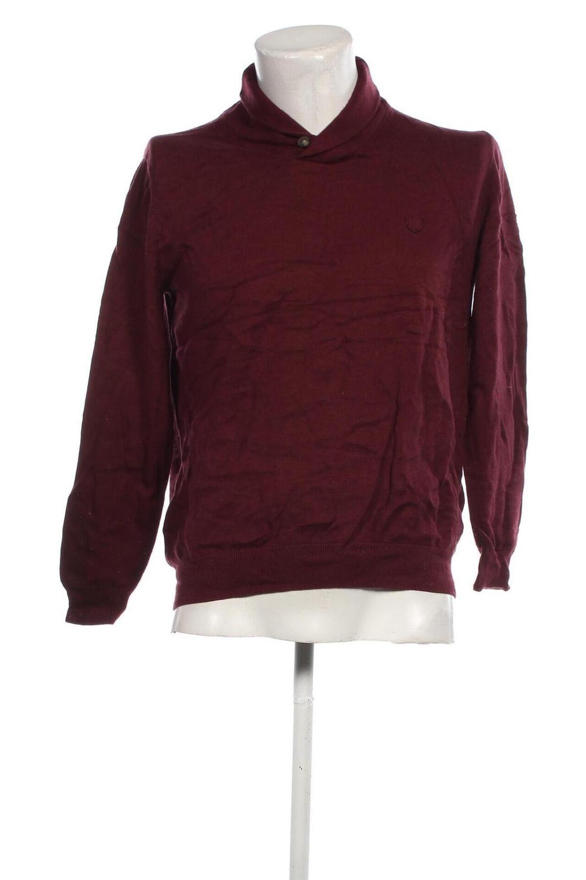 Herrenpullover Terre Bleue, Größe M, Farbe Rot, Preis € 15,49