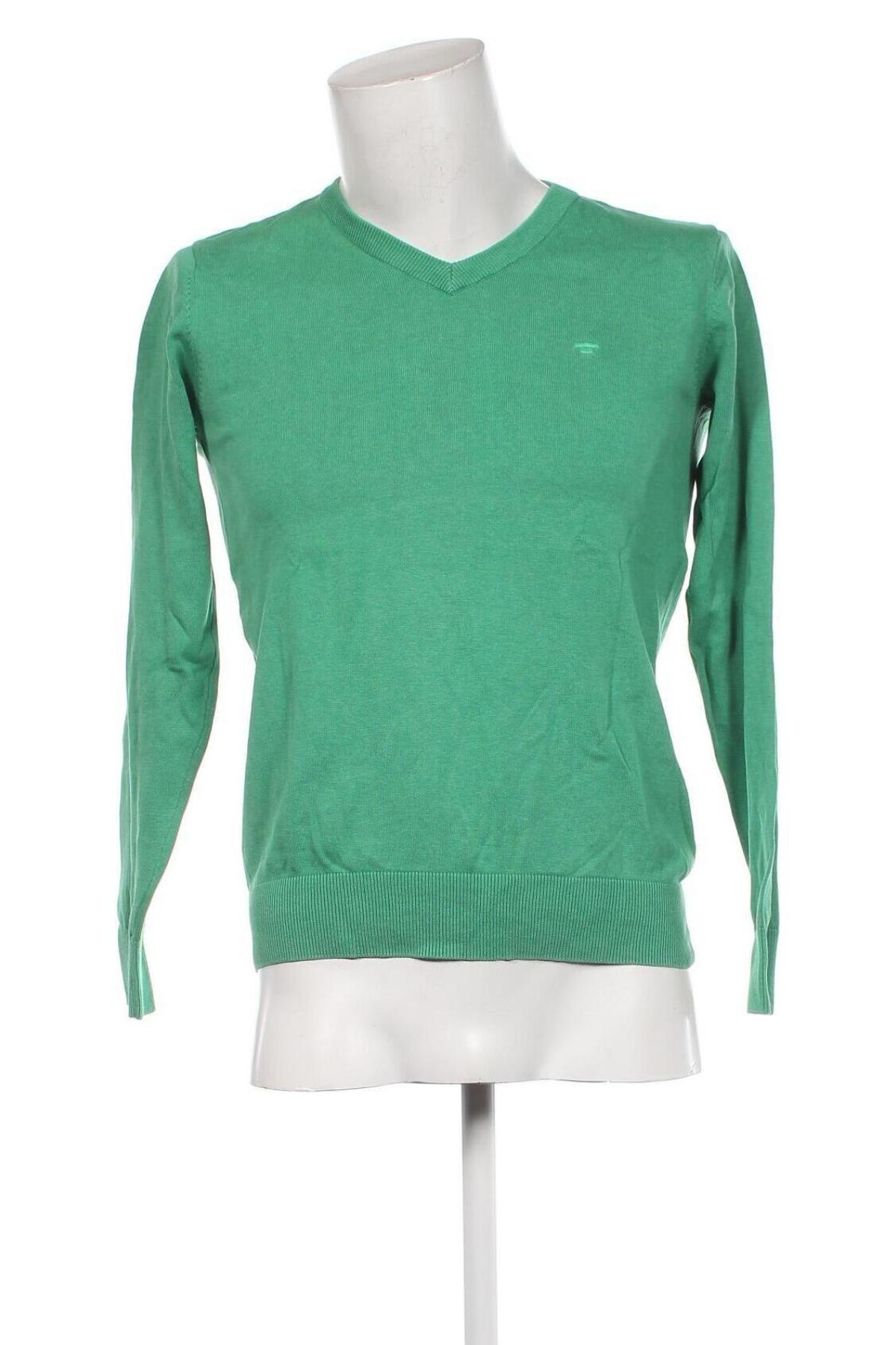 Herrenpullover Tom Tailor, Größe M, Farbe Grün, Preis 10,49 €