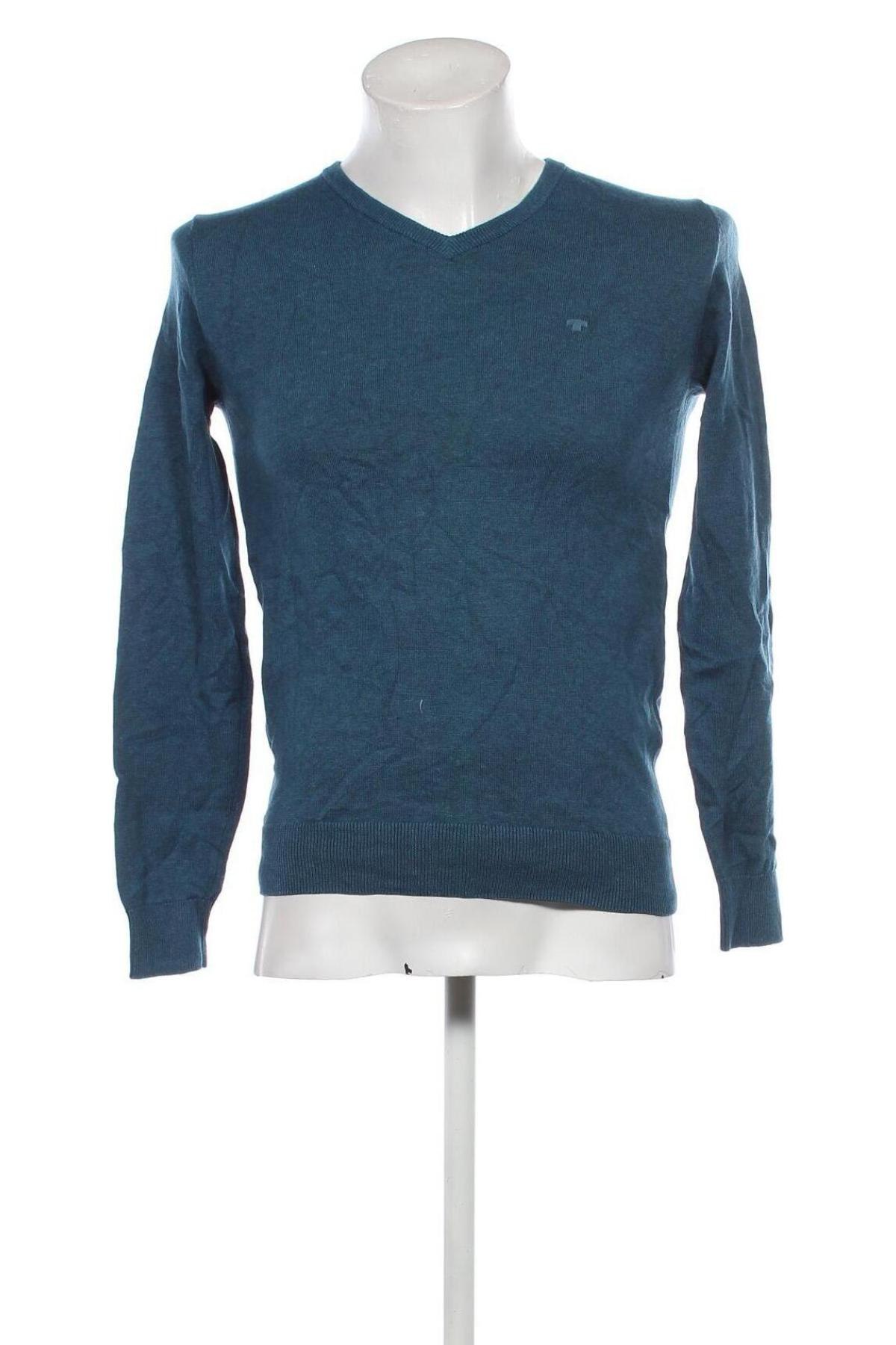 Herrenpullover Tom Tailor, Größe S, Farbe Blau, Preis 23,66 €