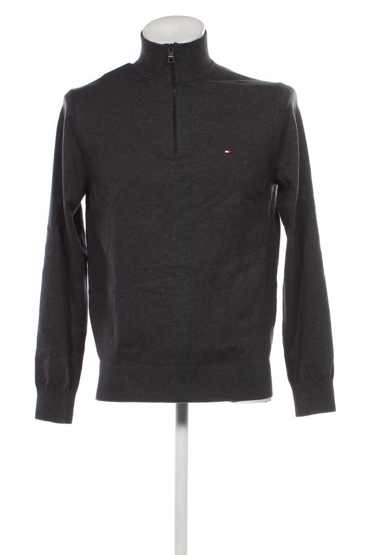 Herrenpullover Tommy Hilfiger, Größe L, Farbe Grau, Preis 135,99 €