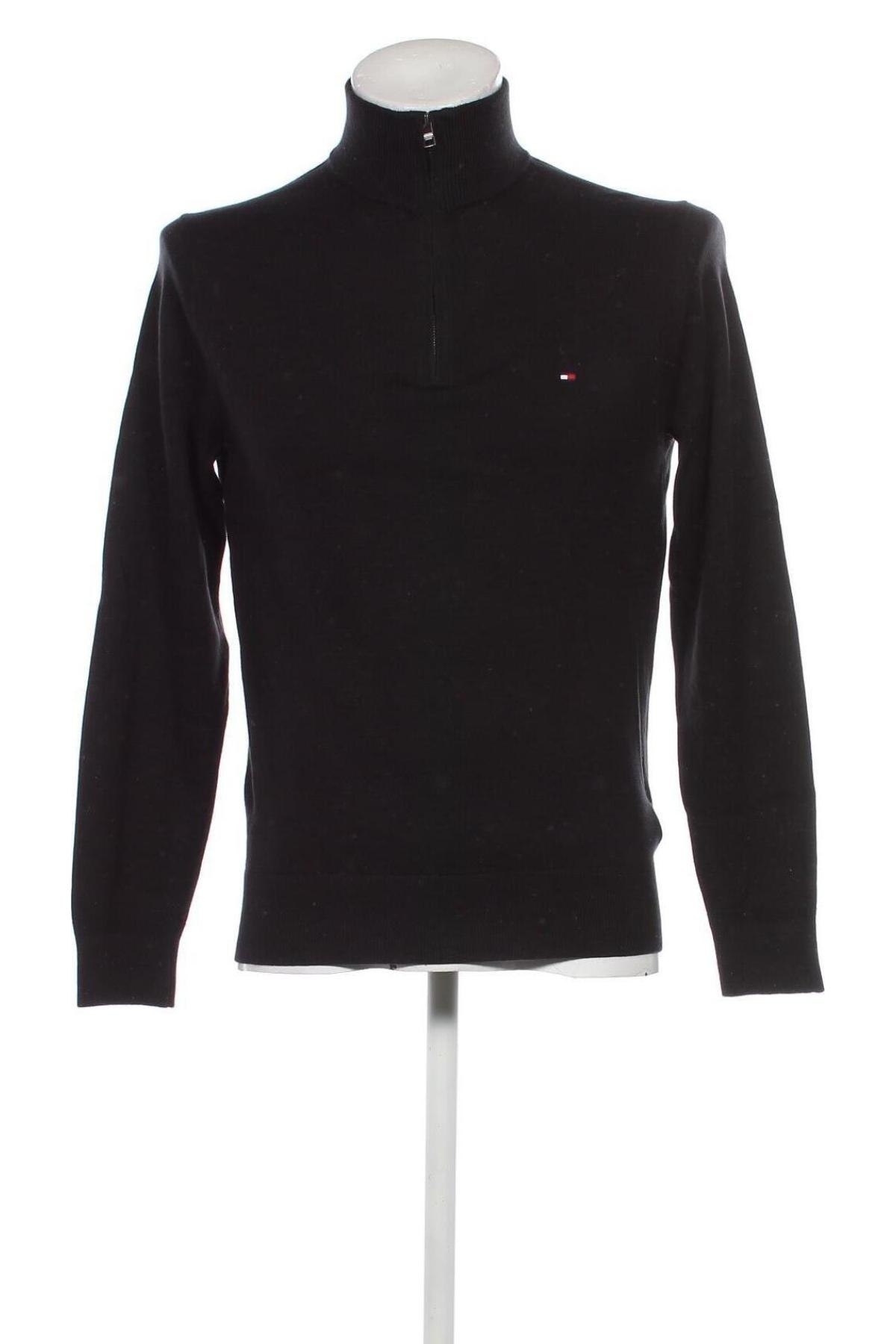 Herrenpullover Tommy Hilfiger, Größe M, Farbe Schwarz, Preis 150,99 €