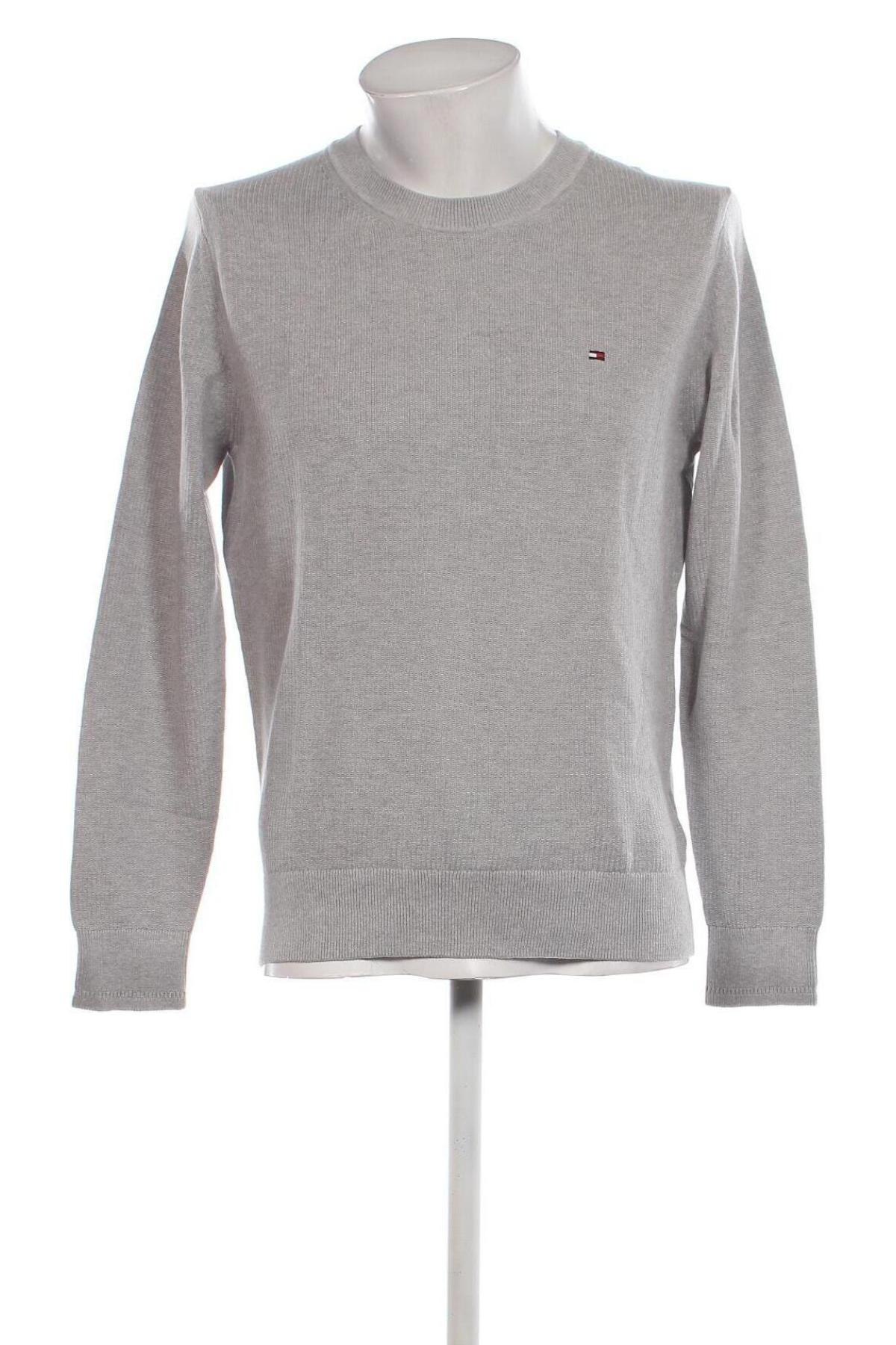 Herrenpullover Tommy Hilfiger, Größe L, Farbe Grau, Preis 75,99 €