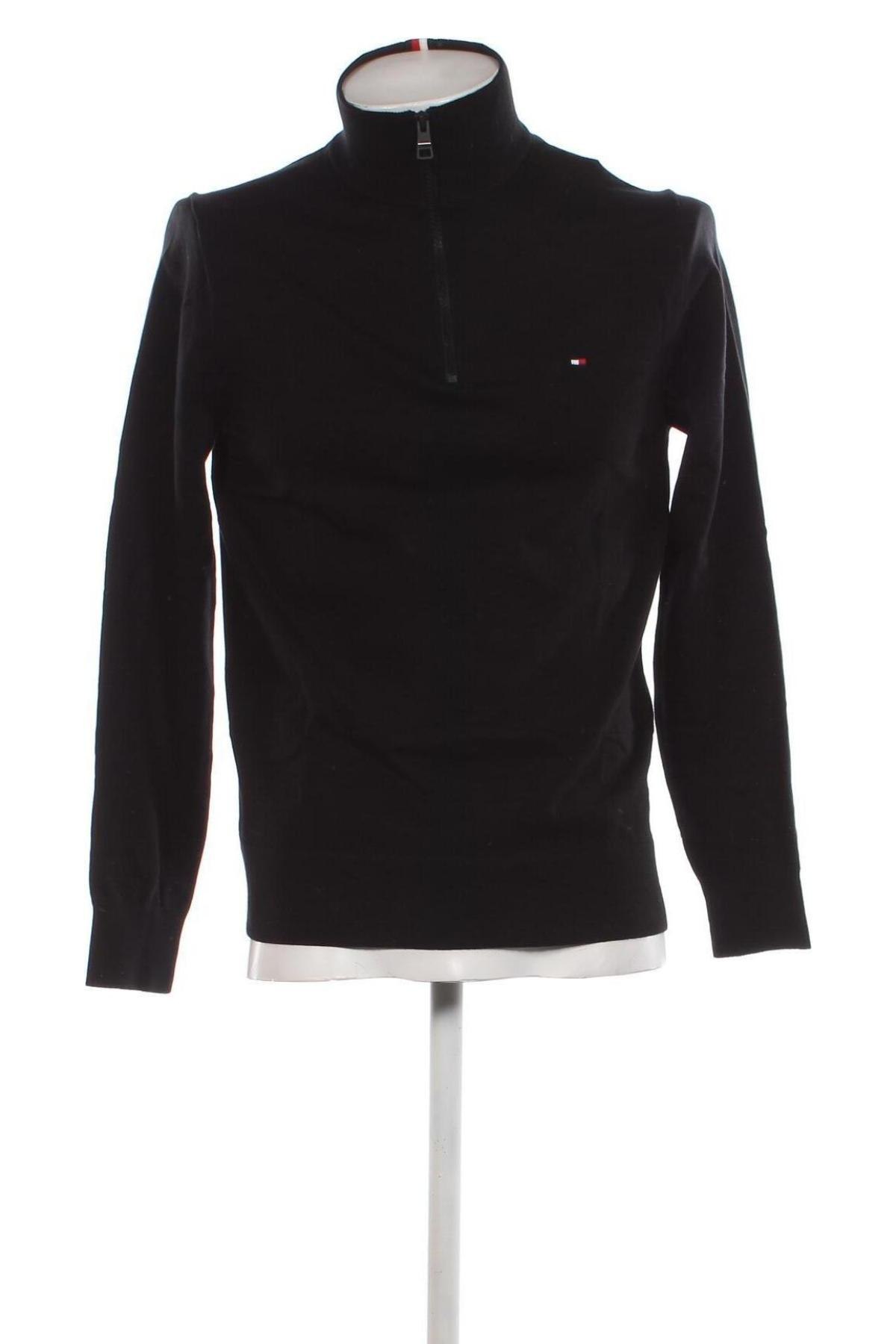 Pulover de bărbați Tommy Hilfiger, Mărime M, Culoare Negru, Preț 462,99 Lei