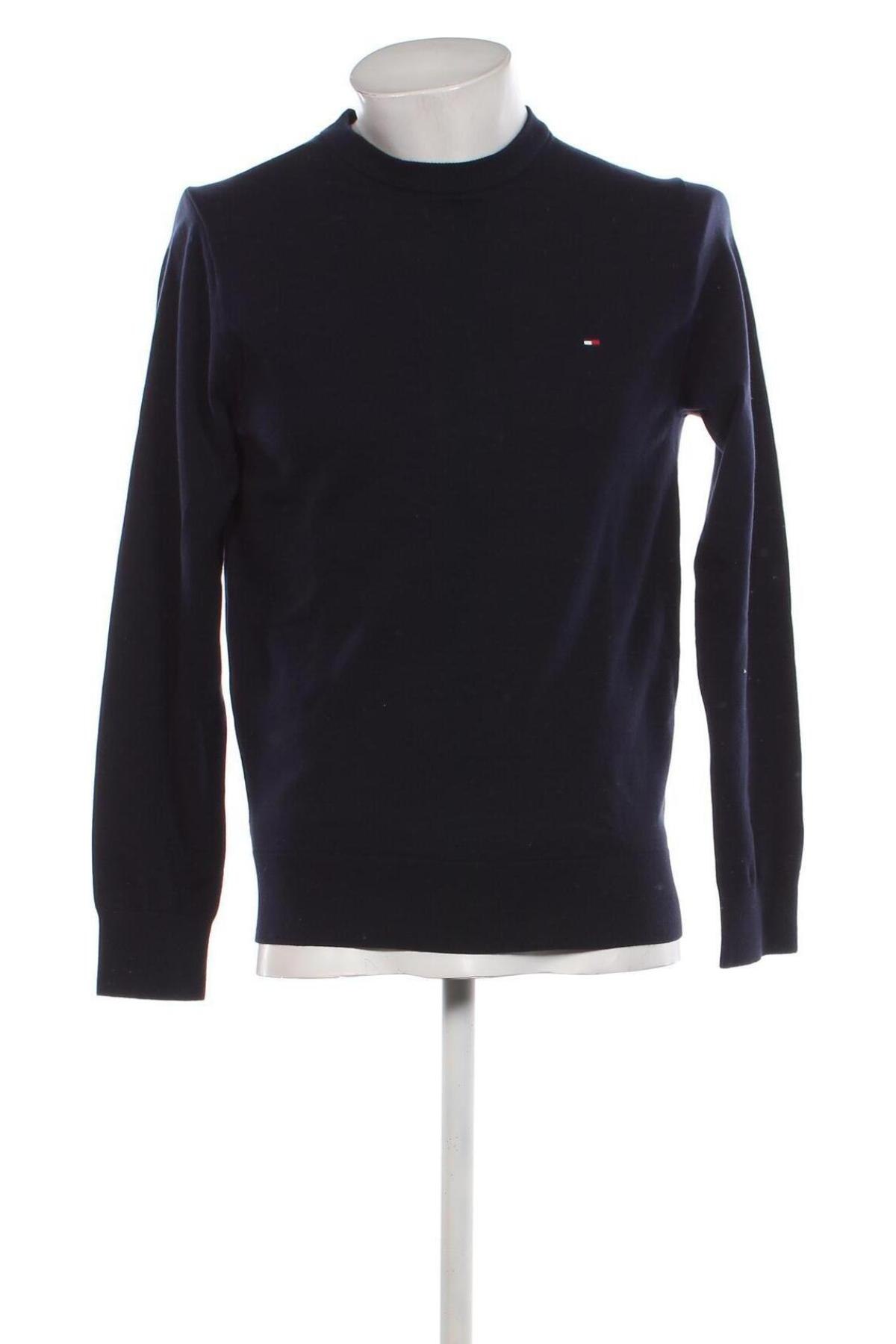 Herrenpullover Tommy Hilfiger, Größe S, Farbe Blau, Preis 98,49 €