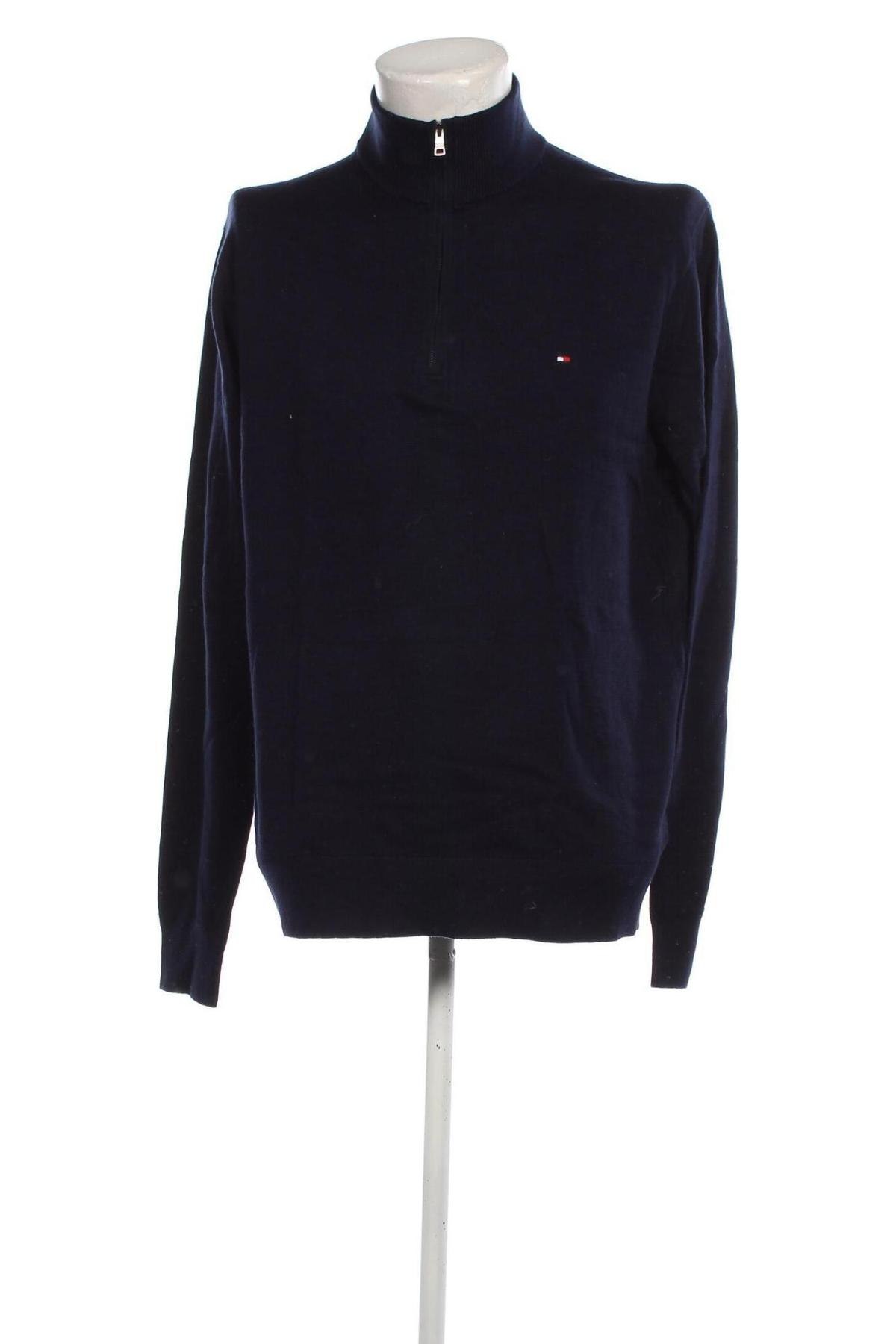 Herrenpullover Tommy Hilfiger, Größe XXL, Farbe Blau, Preis 90,99 €