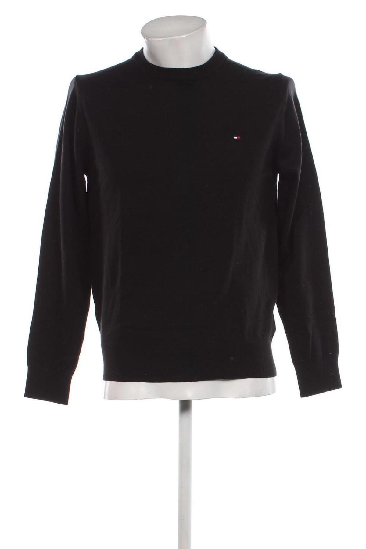 Pulover de bărbați Tommy Hilfiger, Mărime M, Culoare Negru, Preț 710,99 Lei