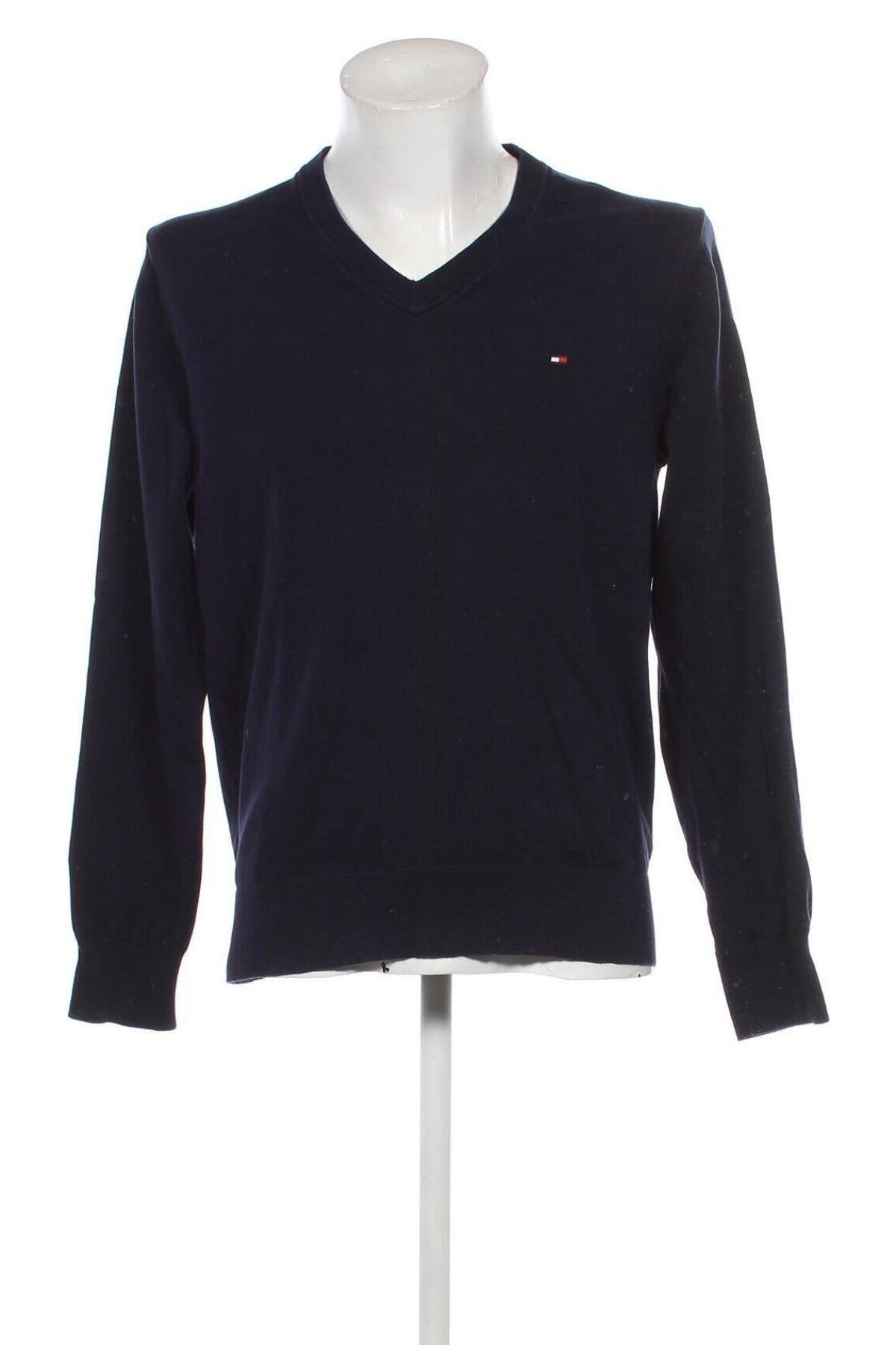 Herrenpullover Tommy Hilfiger, Größe L, Farbe Blau, Preis 123,99 €