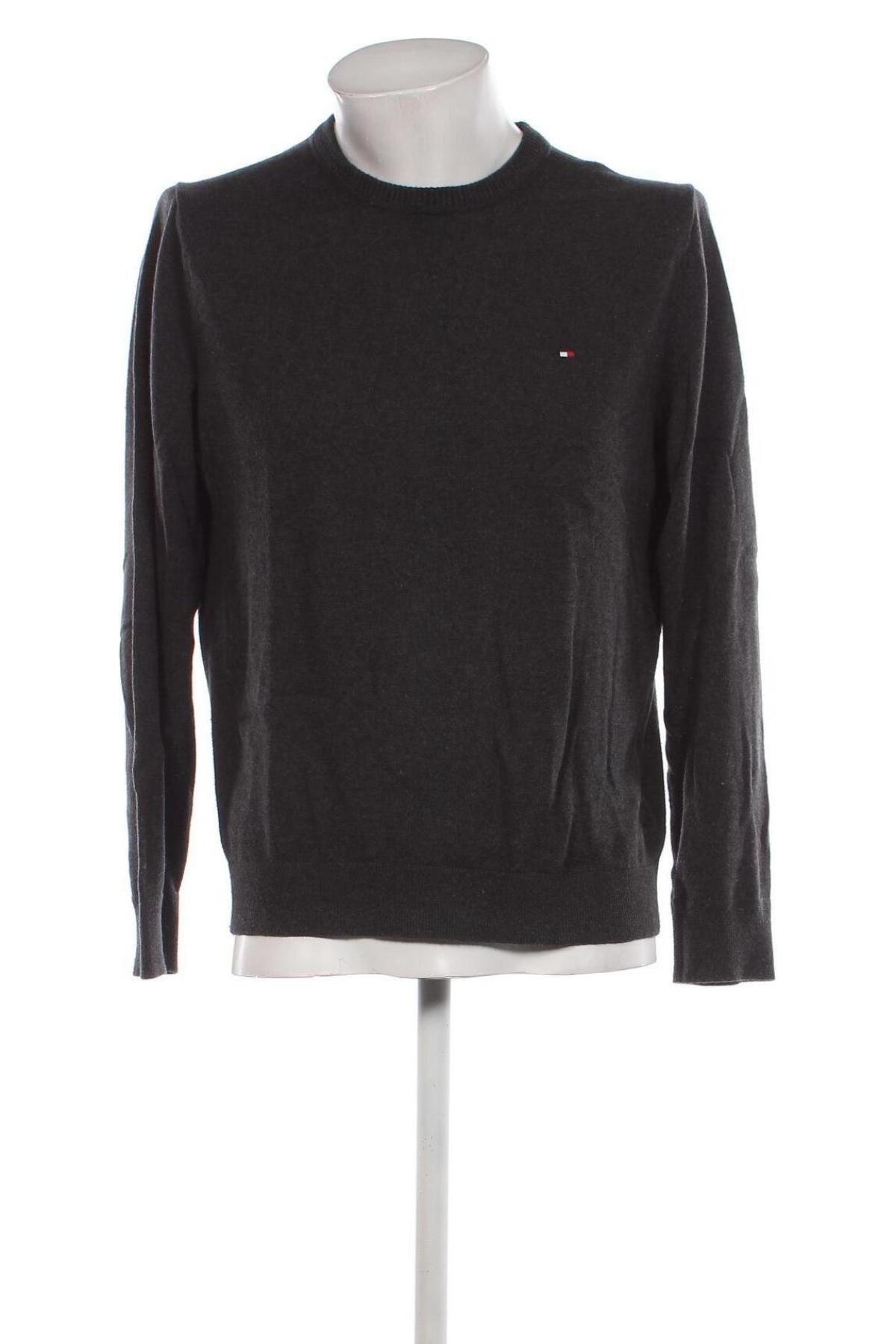 Herrenpullover Tommy Hilfiger, Größe L, Farbe Grau, Preis 123,99 €