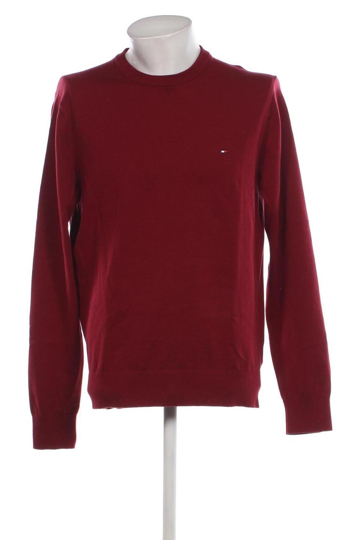 Herrenpullover Tommy Hilfiger, Größe XL, Farbe Rot, Preis € 90,99